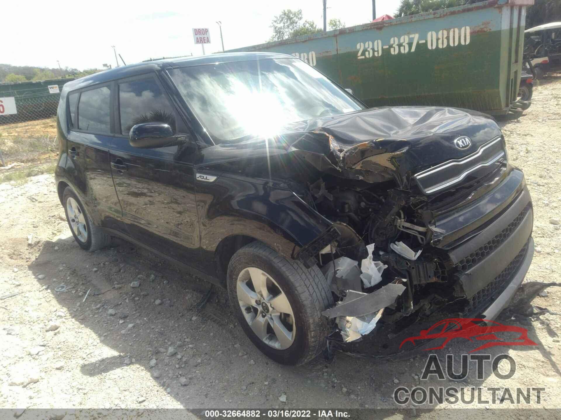KIA SOUL 2019 - KNDJN2A20K7919024