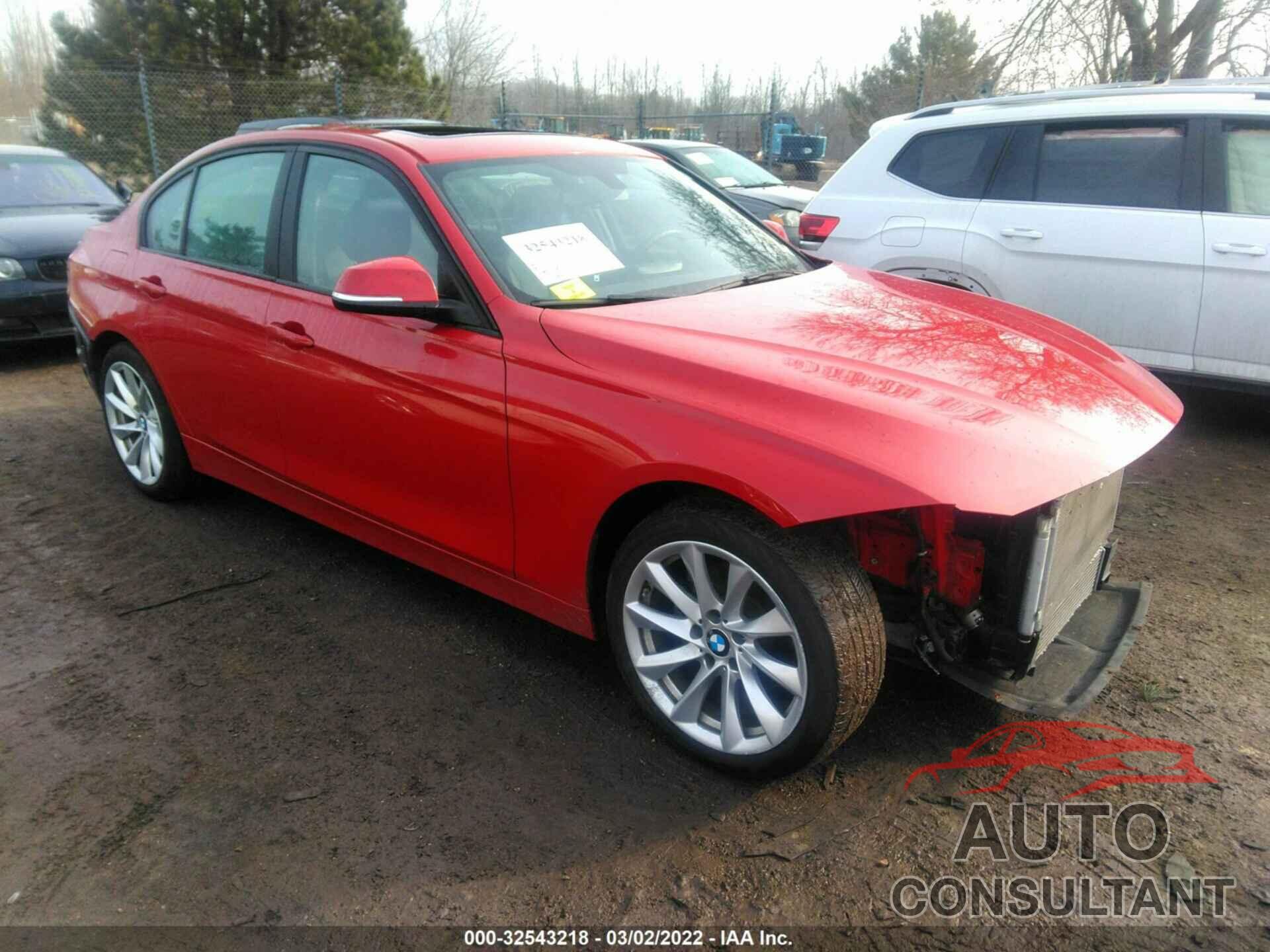 BMW 3 SERIES 2016 - WBA8E5G51GNT93049