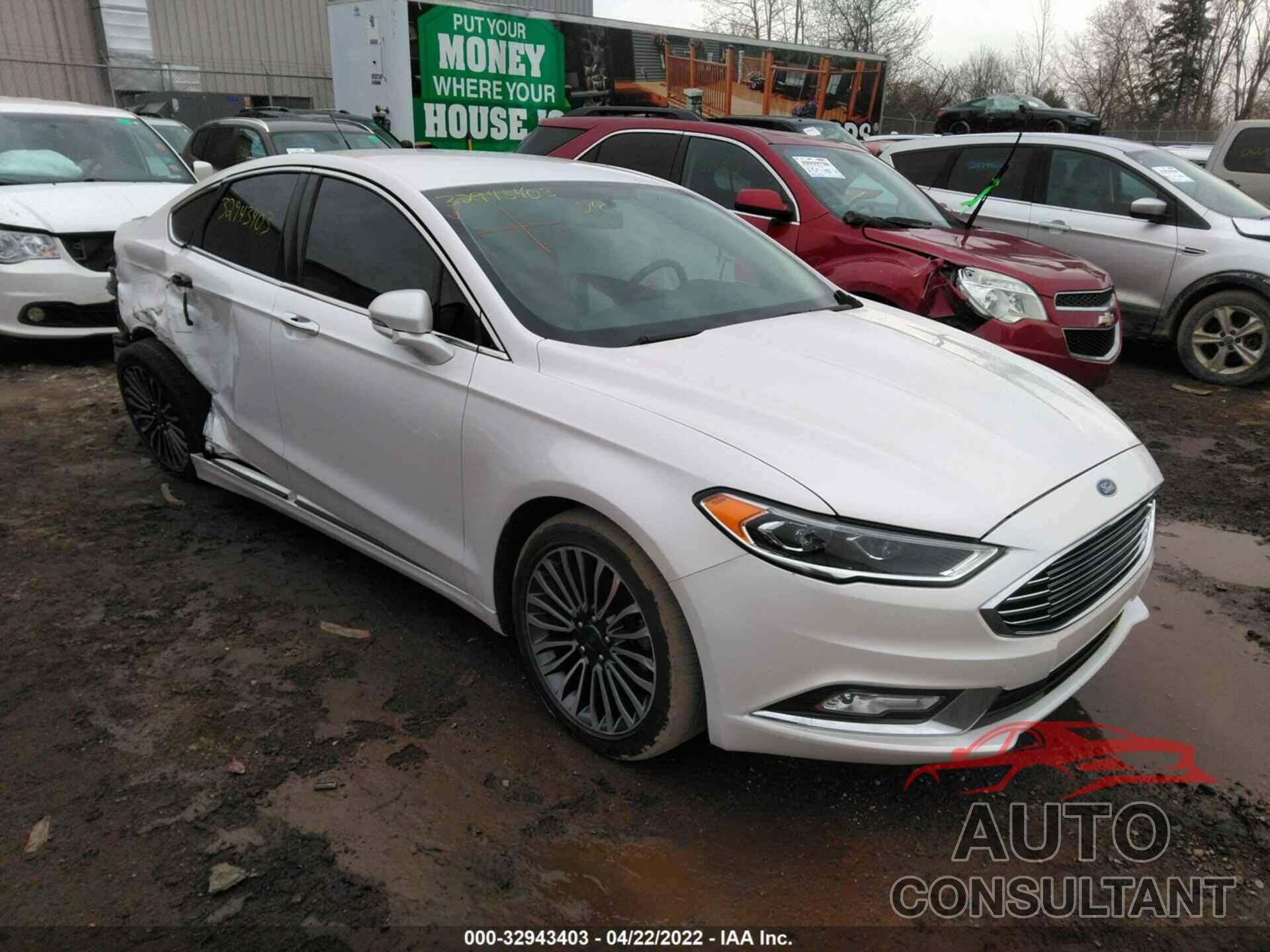 FORD FUSION 2017 - 3FA6P0K94HR395416