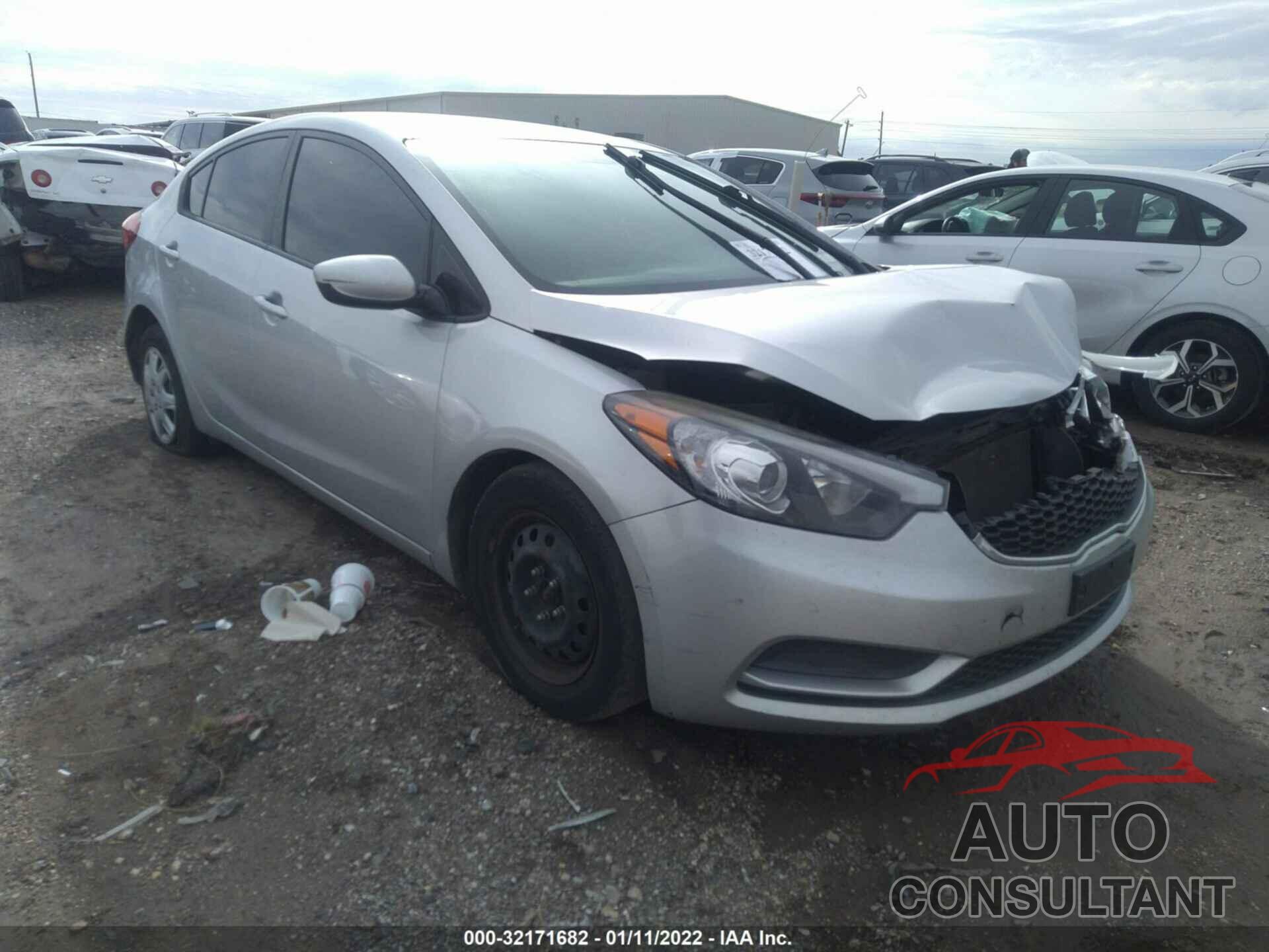 KIA FORTE 2016 - KNAFK4A66G5479243