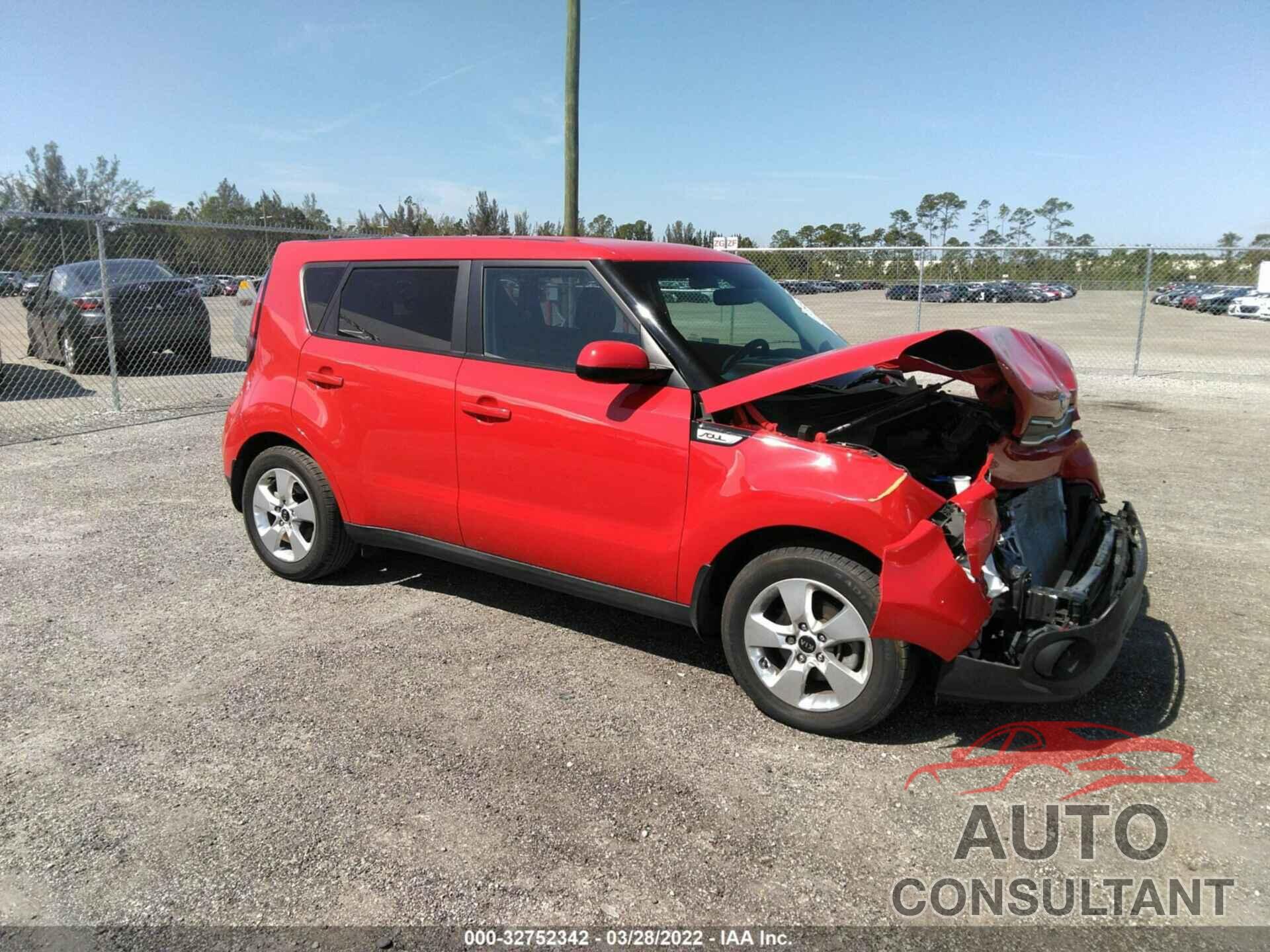 KIA SOUL 2019 - KNDJN2A28K7025983