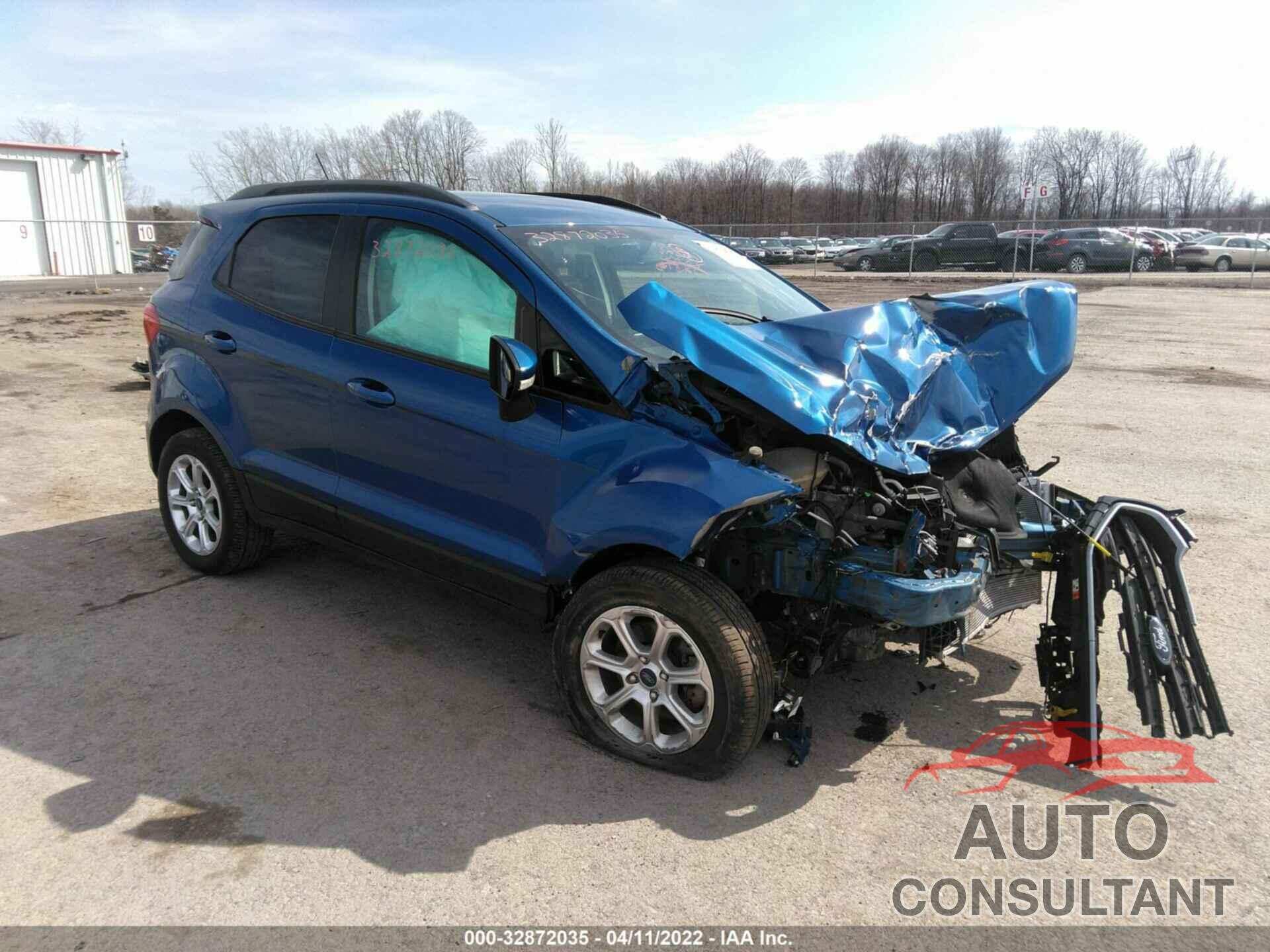 FORD ECOSPORT 2019 - MAJ6S3GL3KC292966