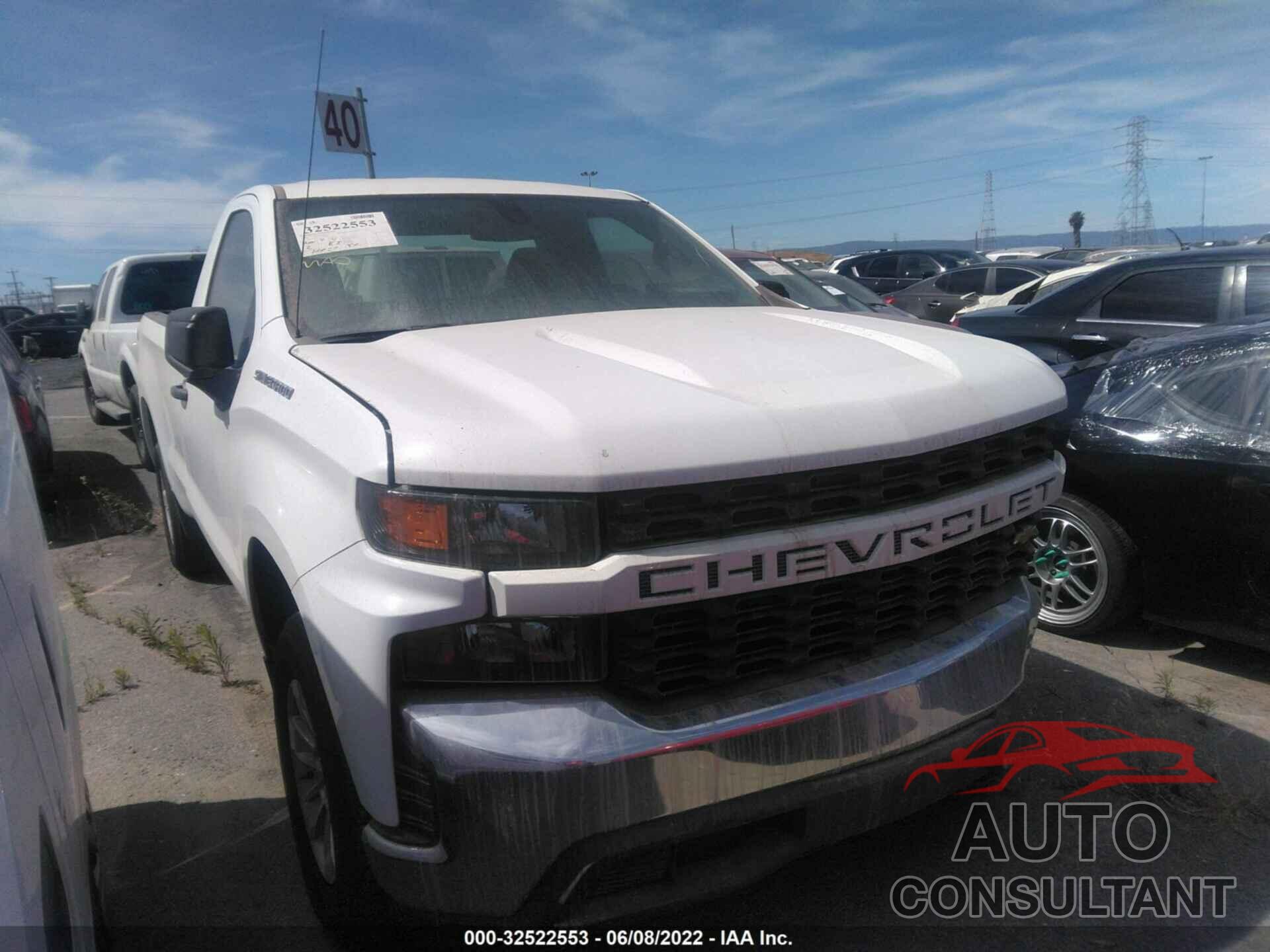 CHEVROLET SILVERADO 1500 2020 - 3GCNWAEF7LG280989