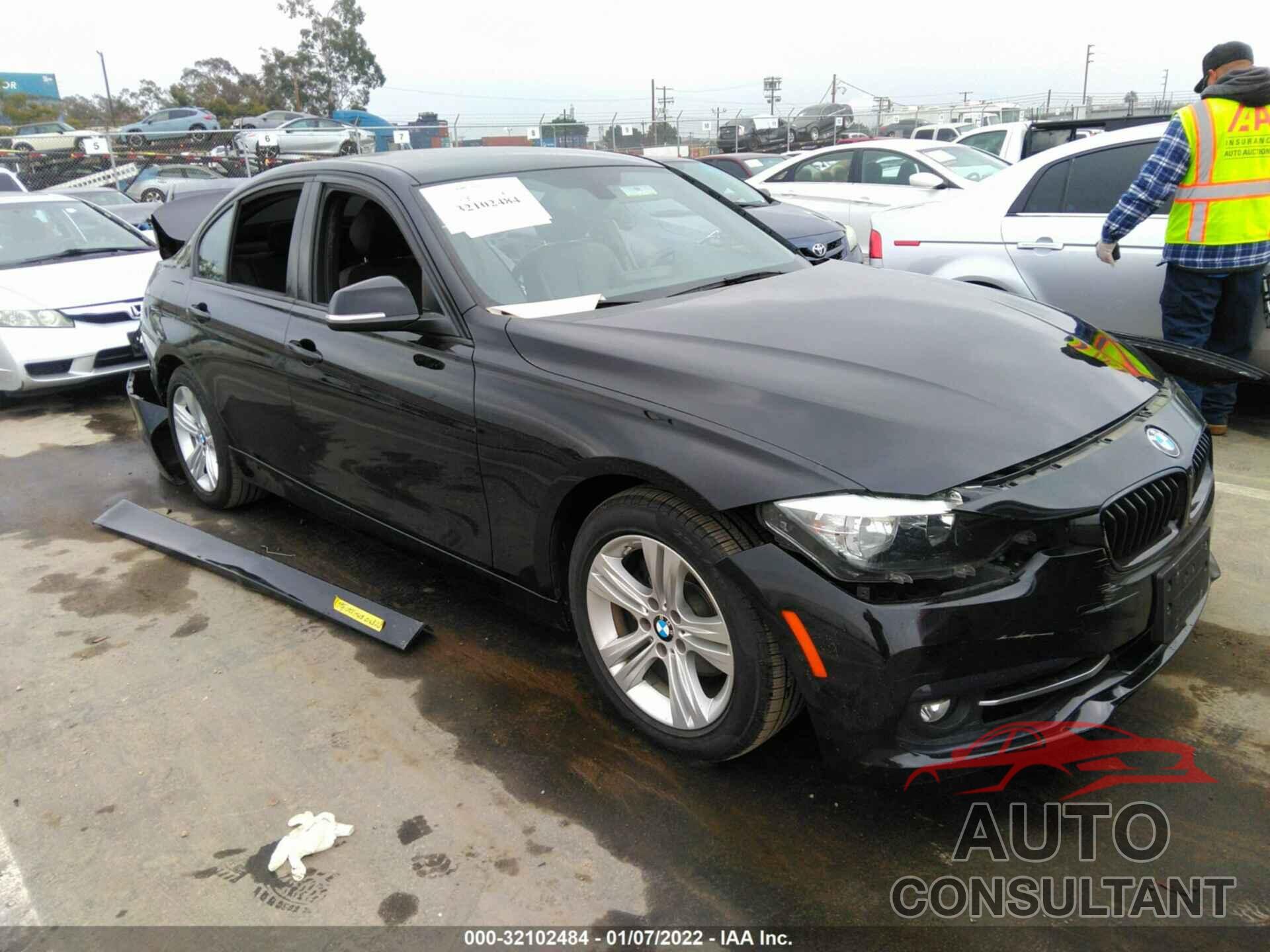 BMW 3 SERIES 2016 - WBA8E9G51GNT42030
