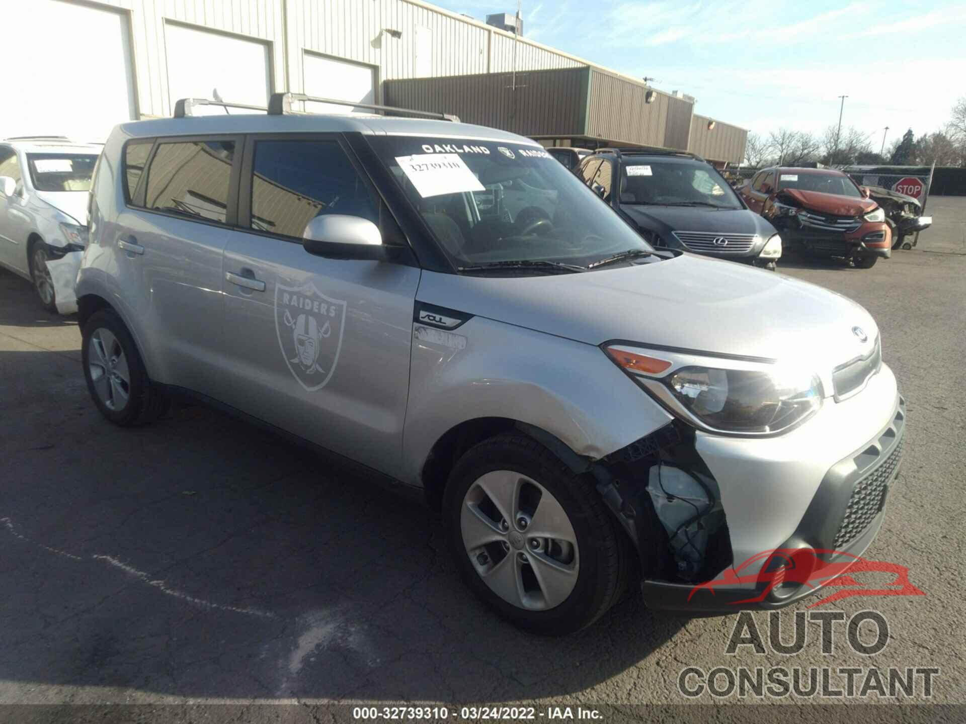 KIA SOUL 2016 - KNDJN2A29G7845139