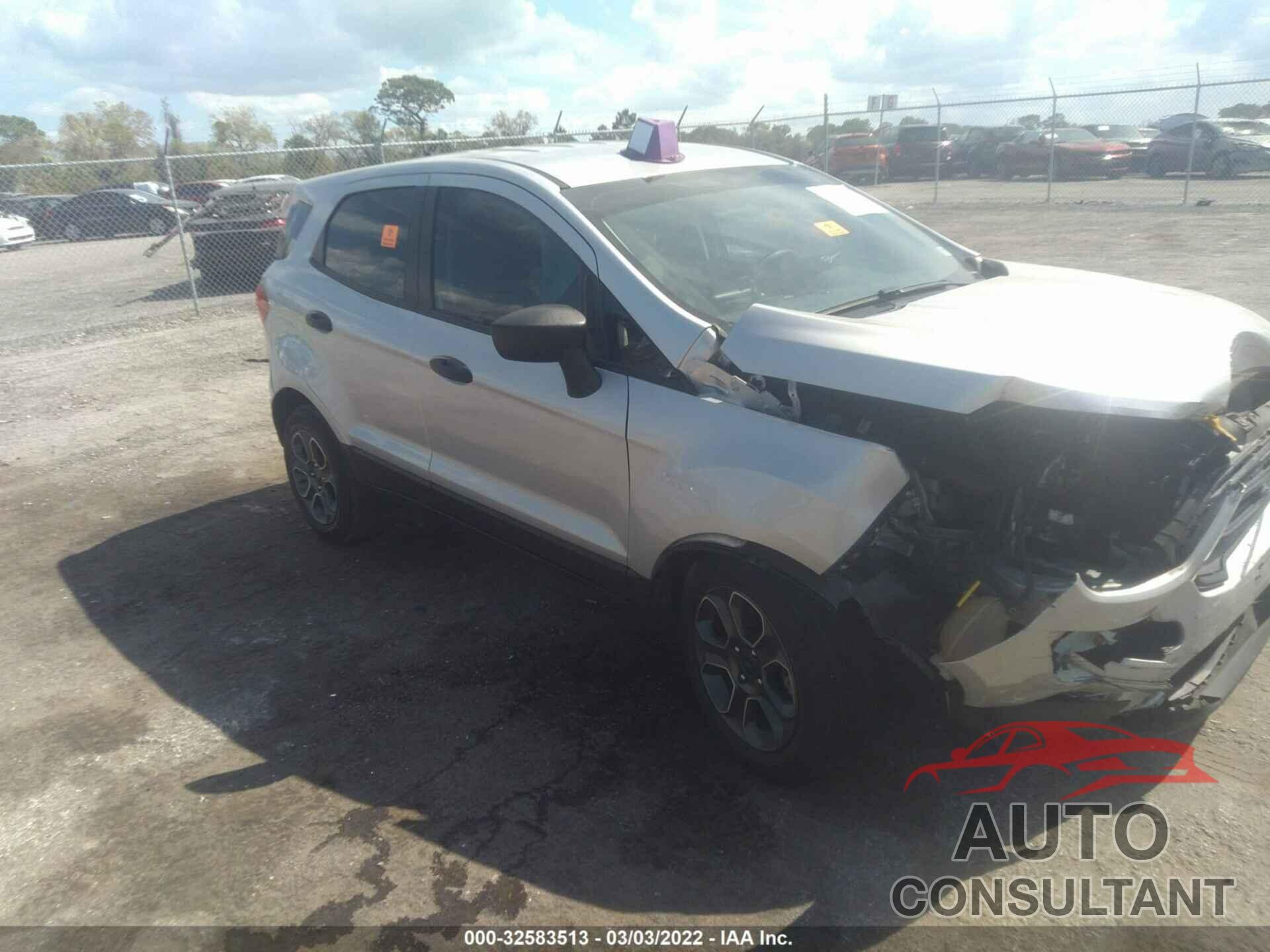 FORD ECOSPORT 2018 - MAJ3P1RE9JC166228