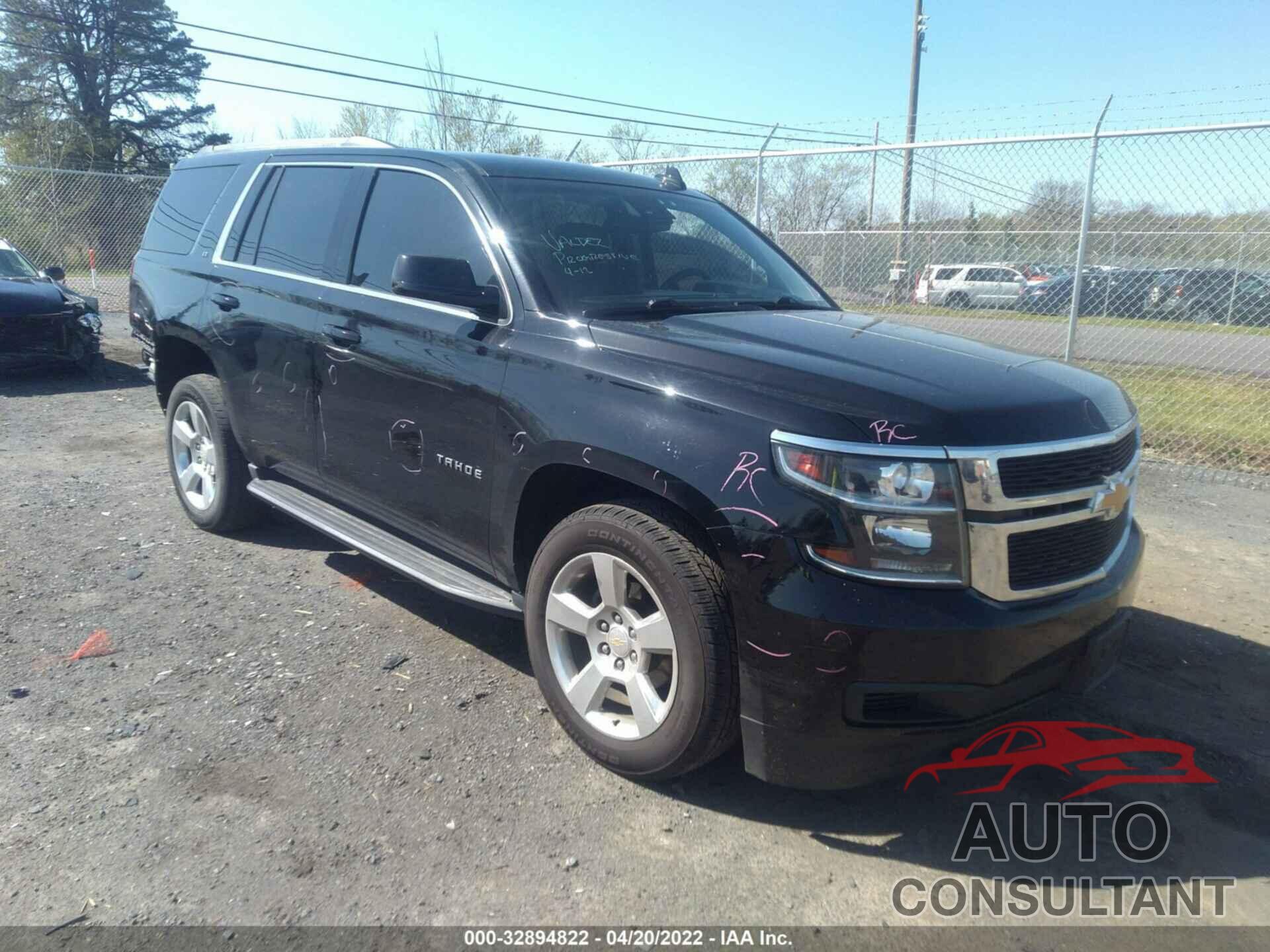 CHEVROLET TAHOE 2016 - 1GNSKBKC5GR394467