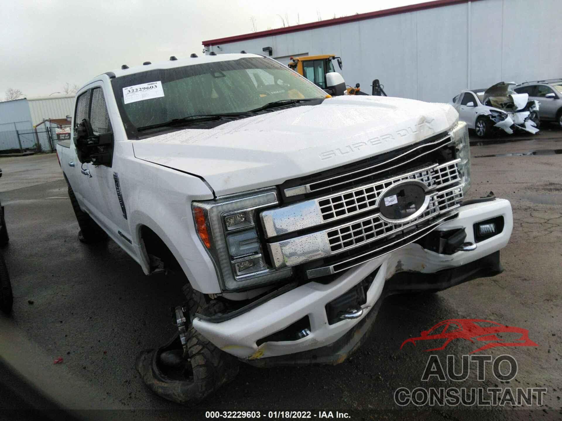 FORD SUPER DUTY F-250 SRW 2017 - 1FT7W2BT1HEC01968