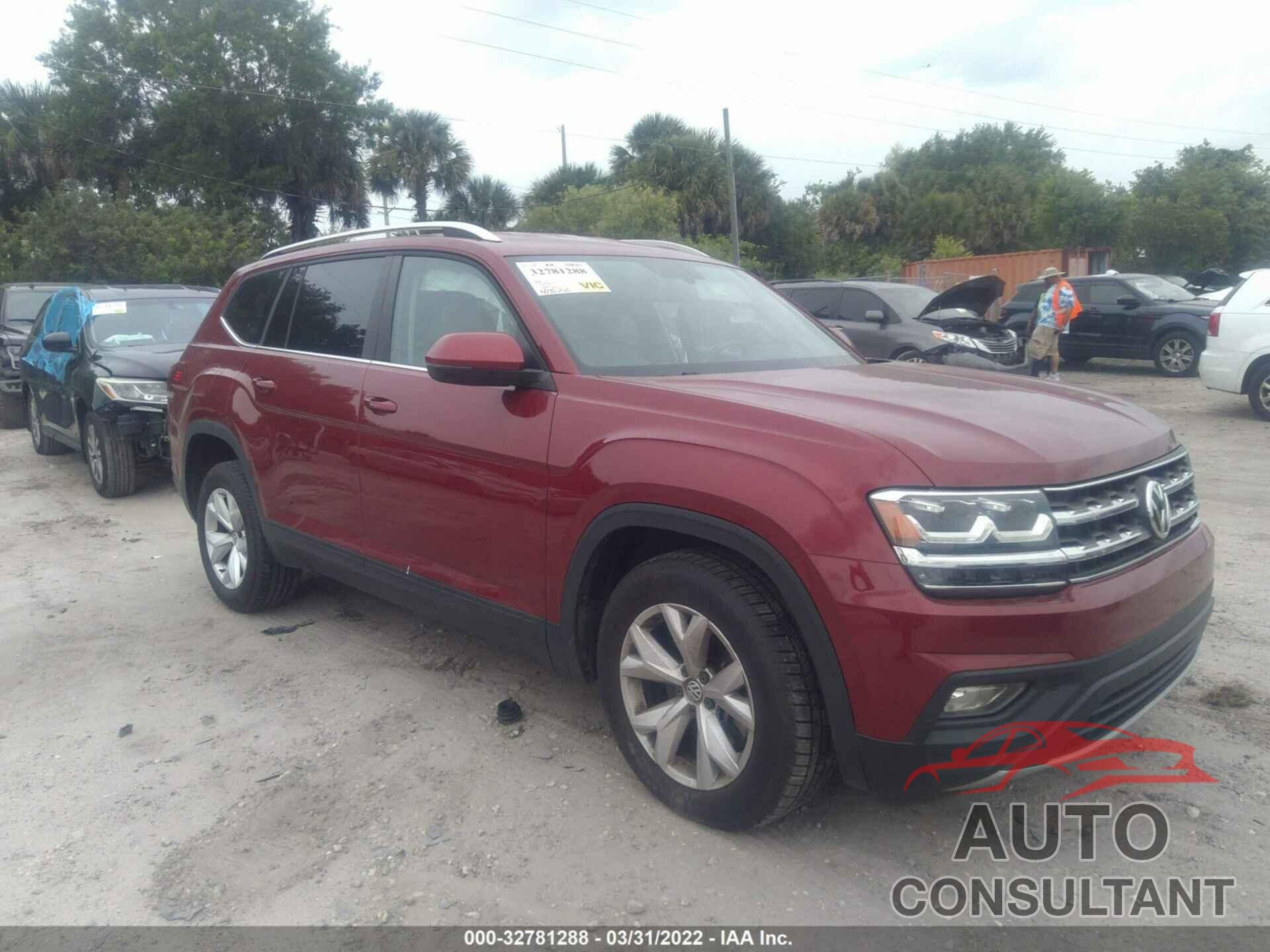 VOLKSWAGEN ATLAS 2018 - 1V2CR2CA3JC569426