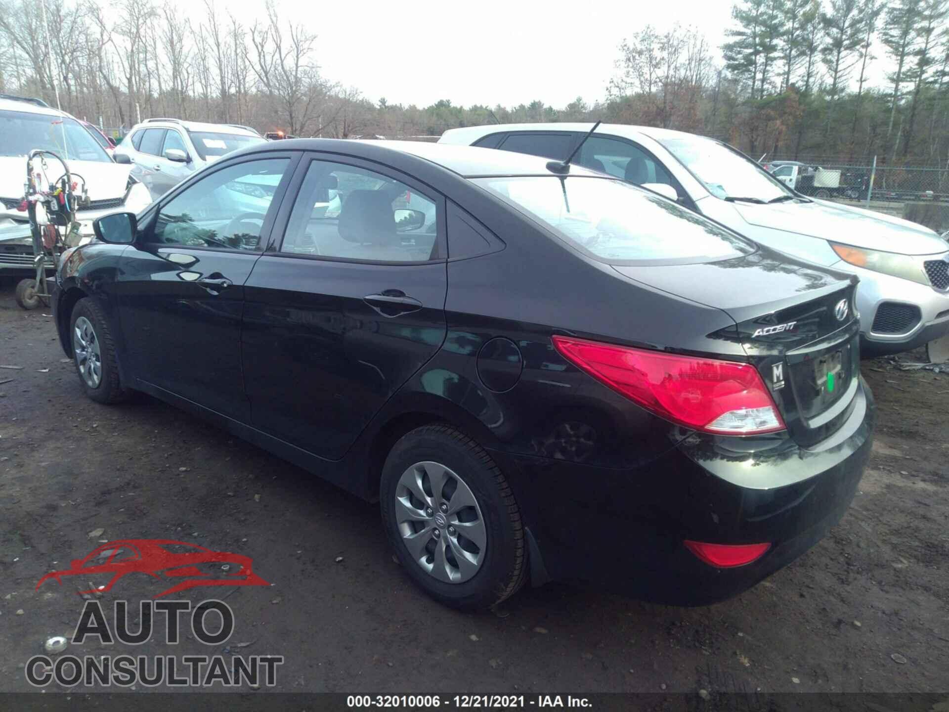 HYUNDAI ACCENT 2017 - KMHCT4AE5HU347328