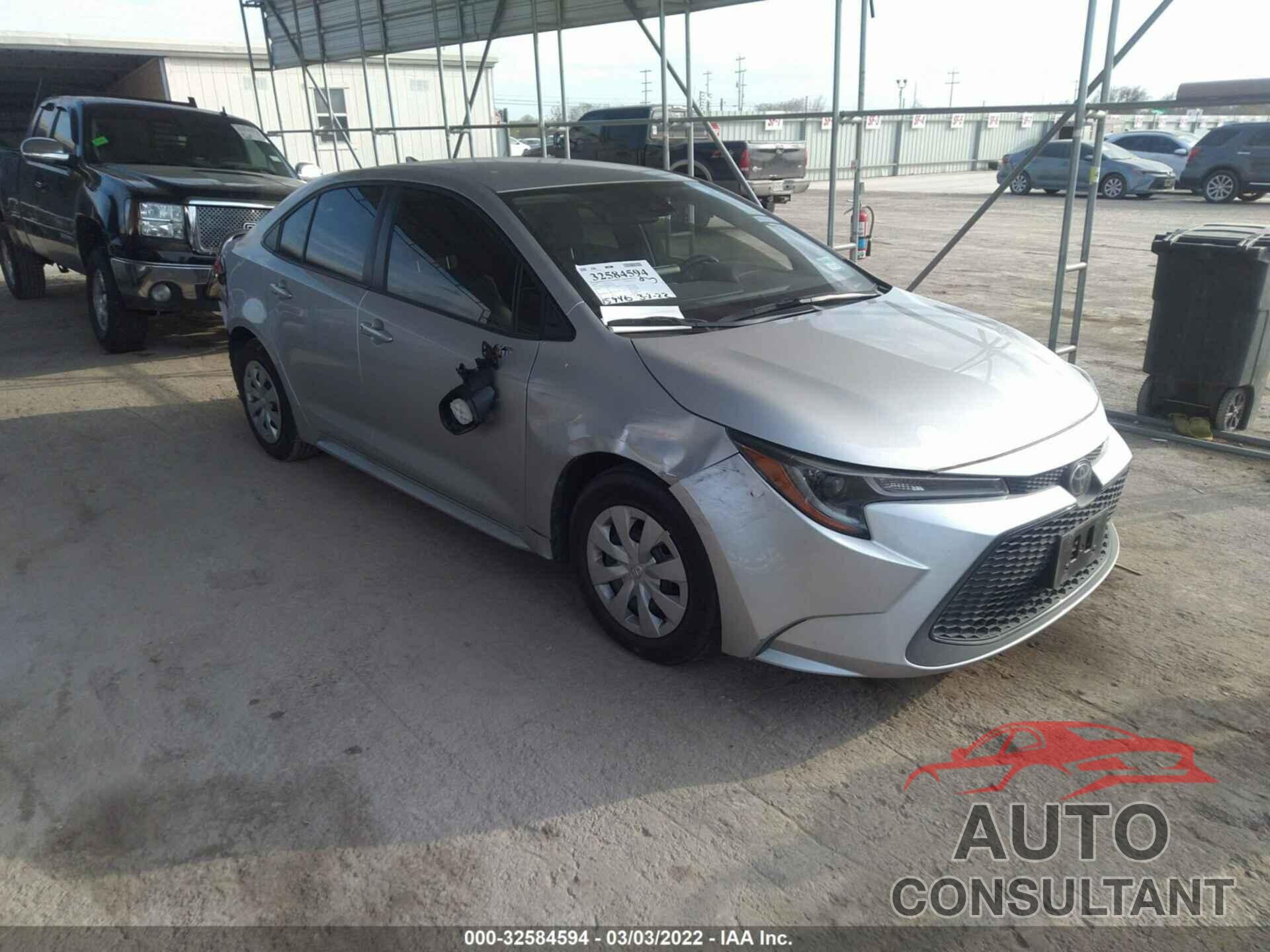 TOYOTA COROLLA 2021 - JTDDPMAE9MJ122922