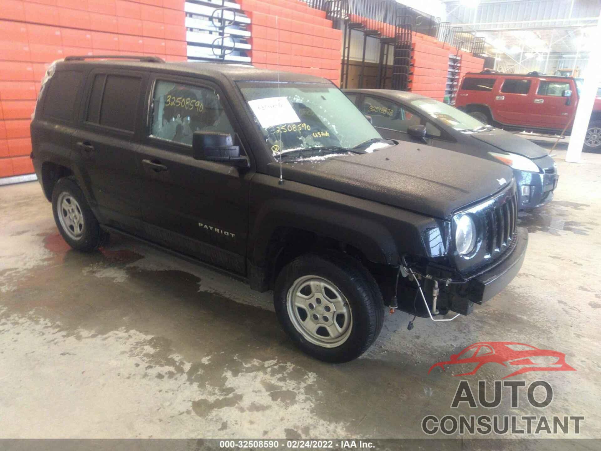 JEEP PATRIOT 2016 - 1C4NJRBB5GD779050