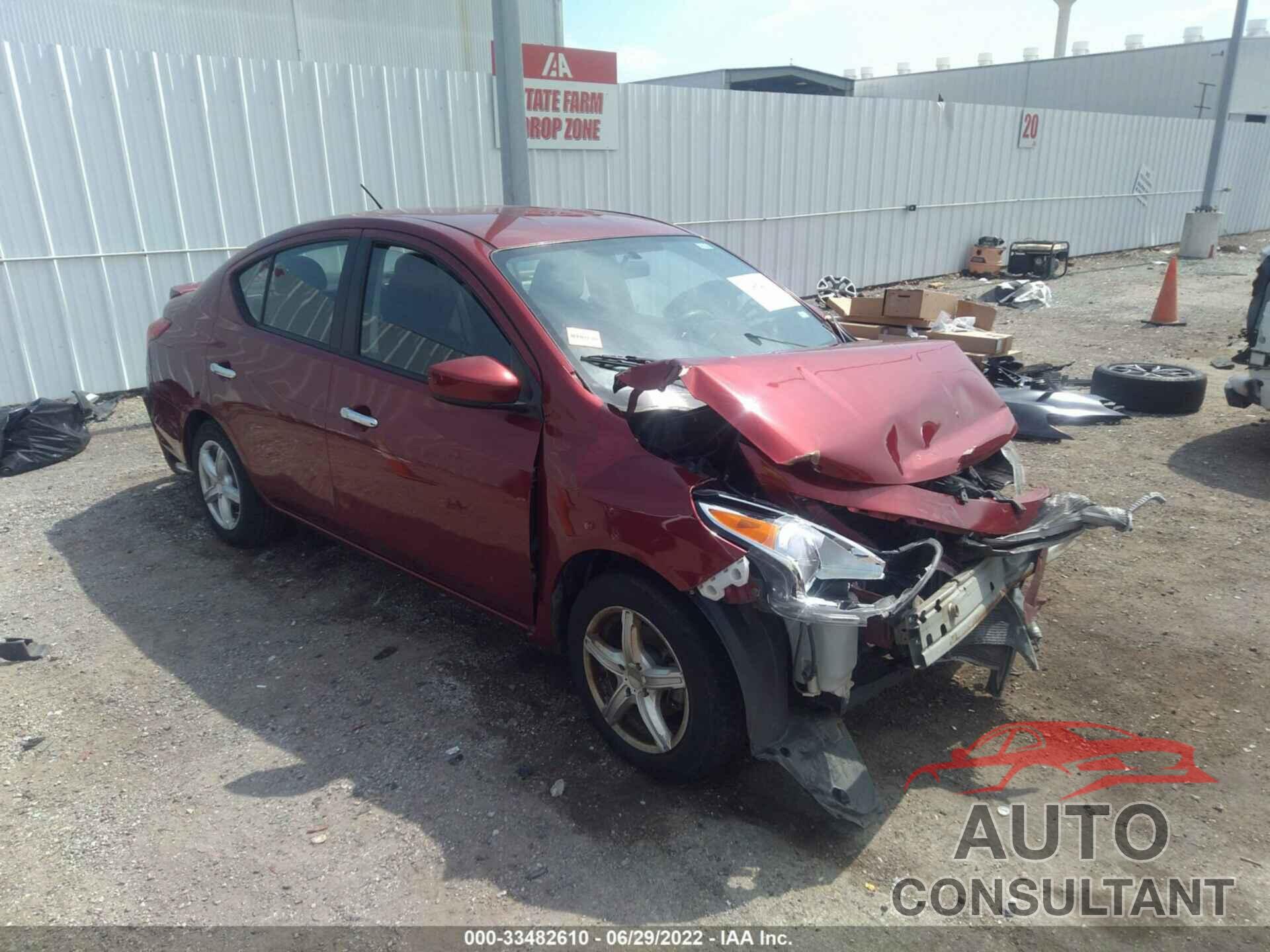 NISSAN VERSA 2016 - 3N1CN7AP7GL851036