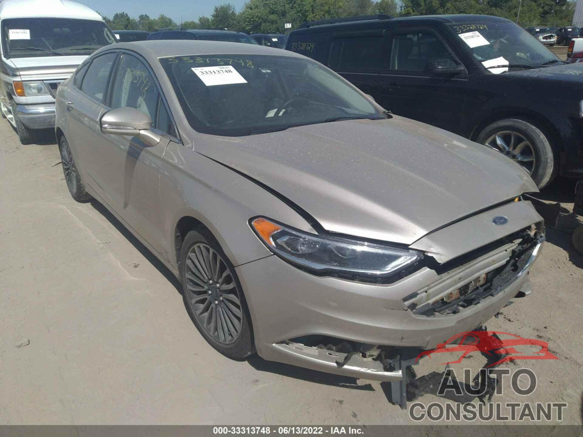 FORD FUSION 2017 - 3FA6P0K95HR139611