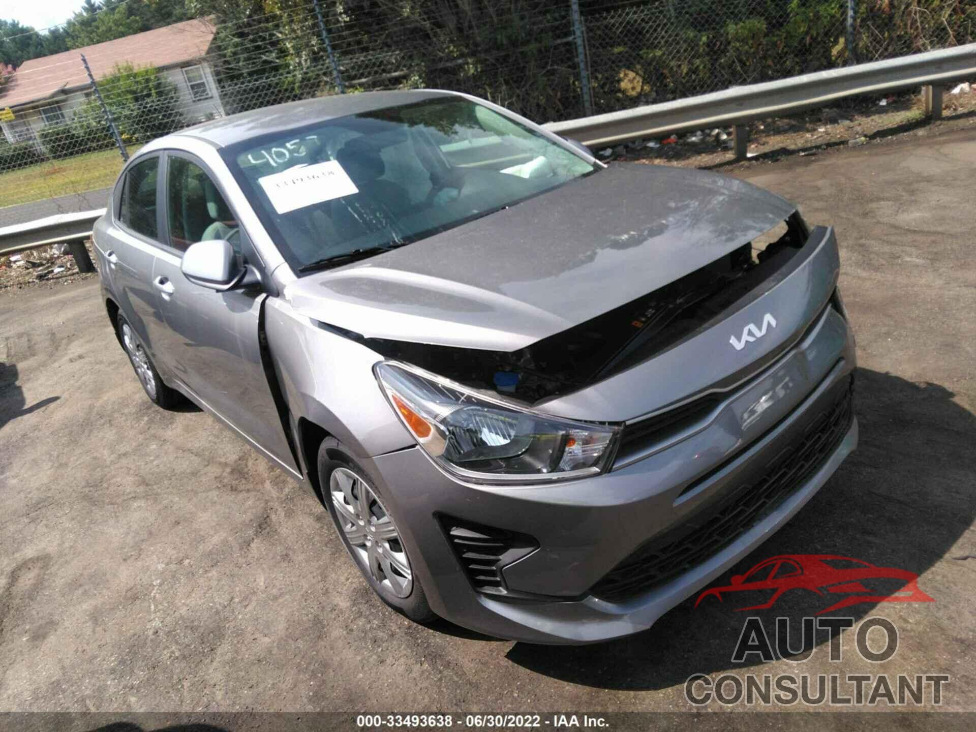 KIA RIO 2022 - 3KPA24ADXNE474057