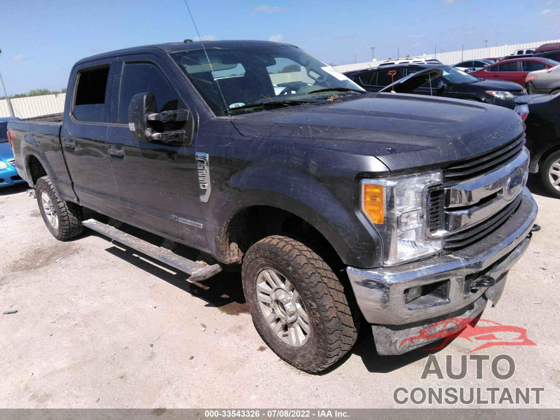 FORD SUPER DUTY F-250 SRW 2017 - 1FT7W2BT7HEE63543