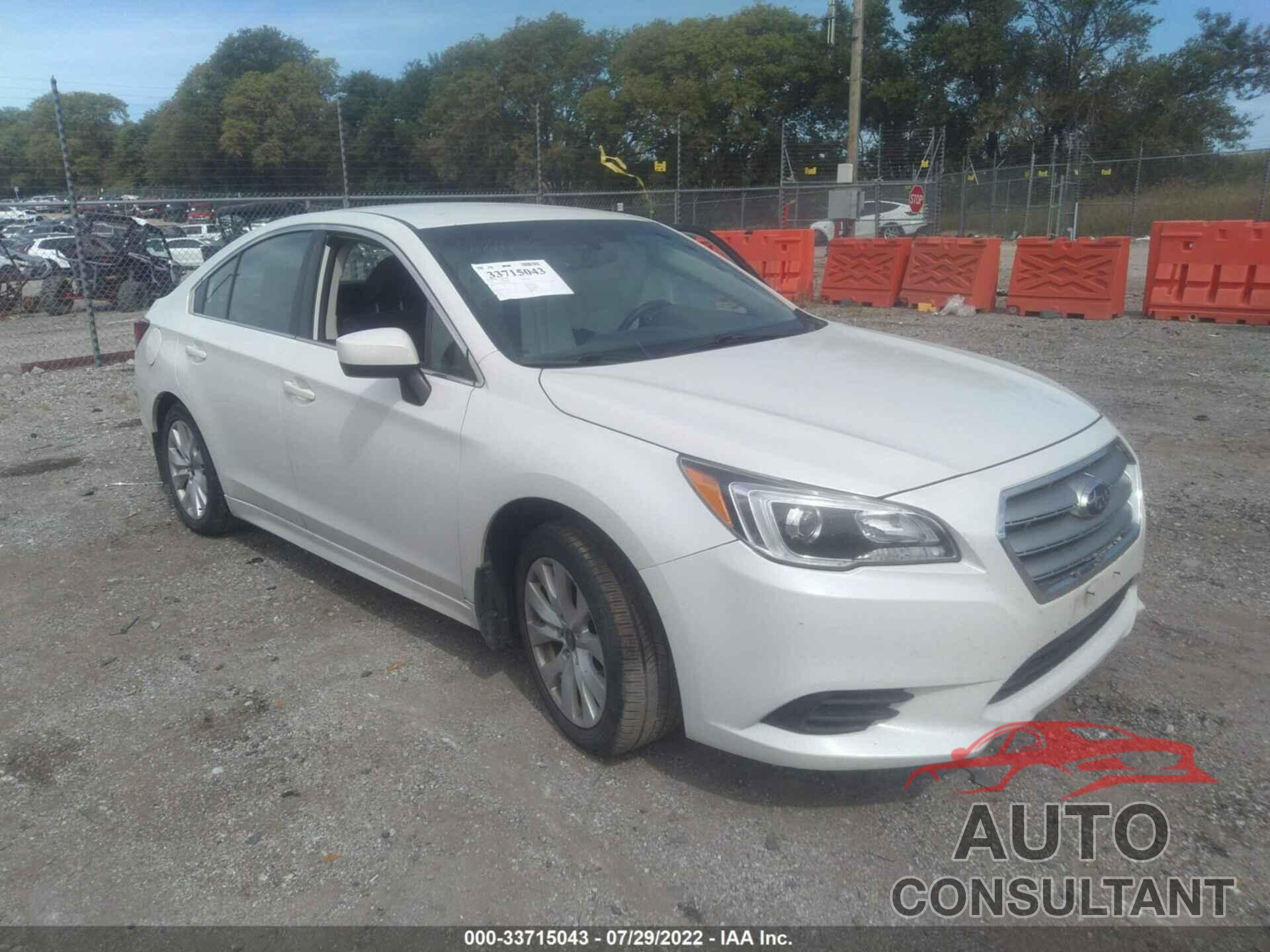 SUBARU LEGACY 2017 - 4S3BNAC63H3055410