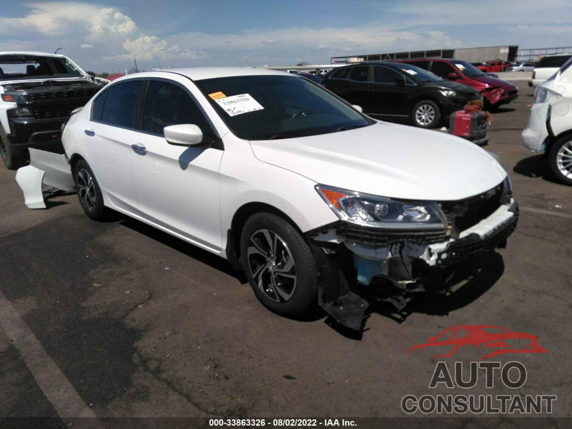 HONDA ACCORD SEDAN 2017 - 1HGCR2F35HA277864