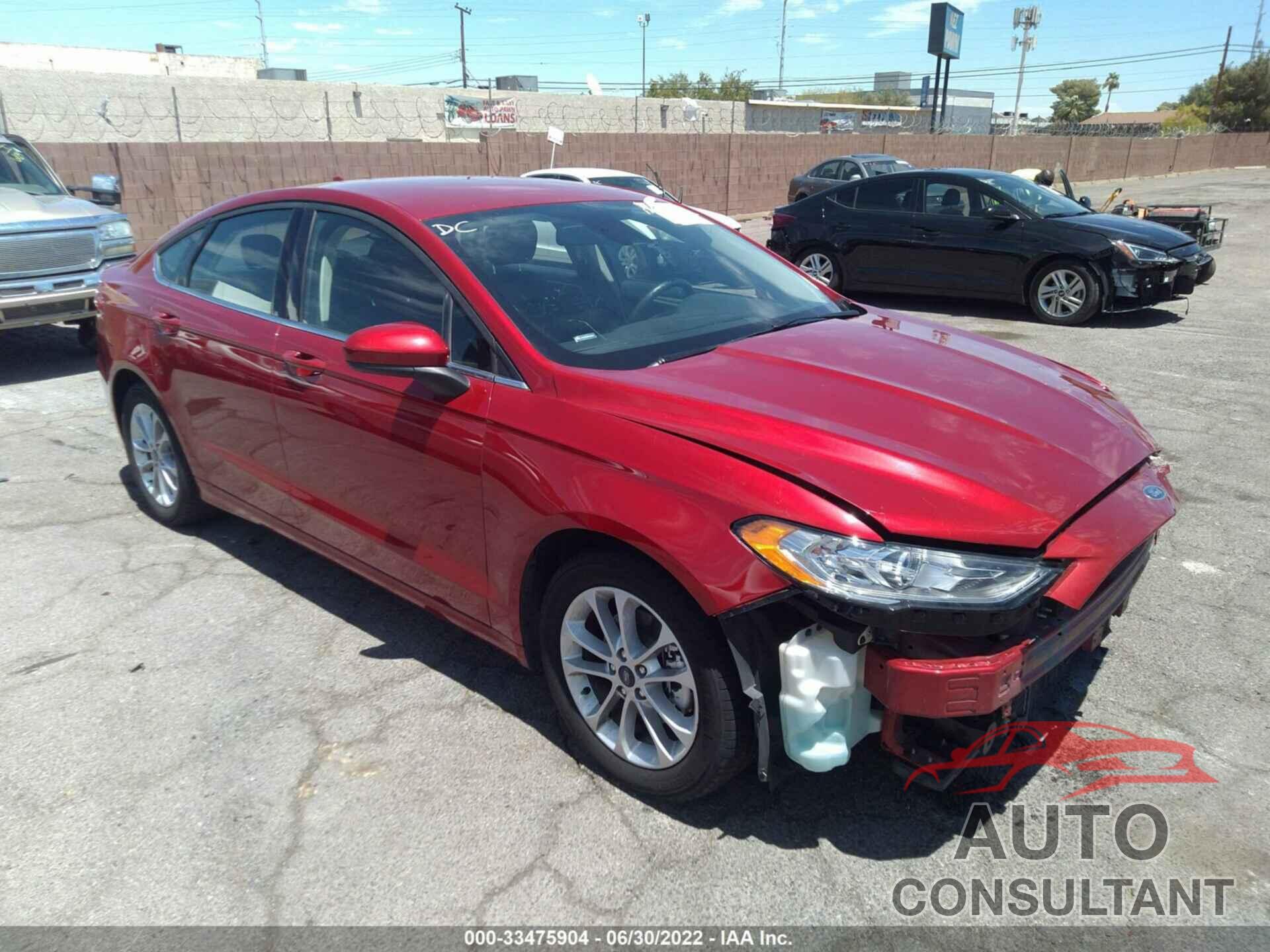 FORD FUSION 2020 - 3FA6P0HD3LR235841