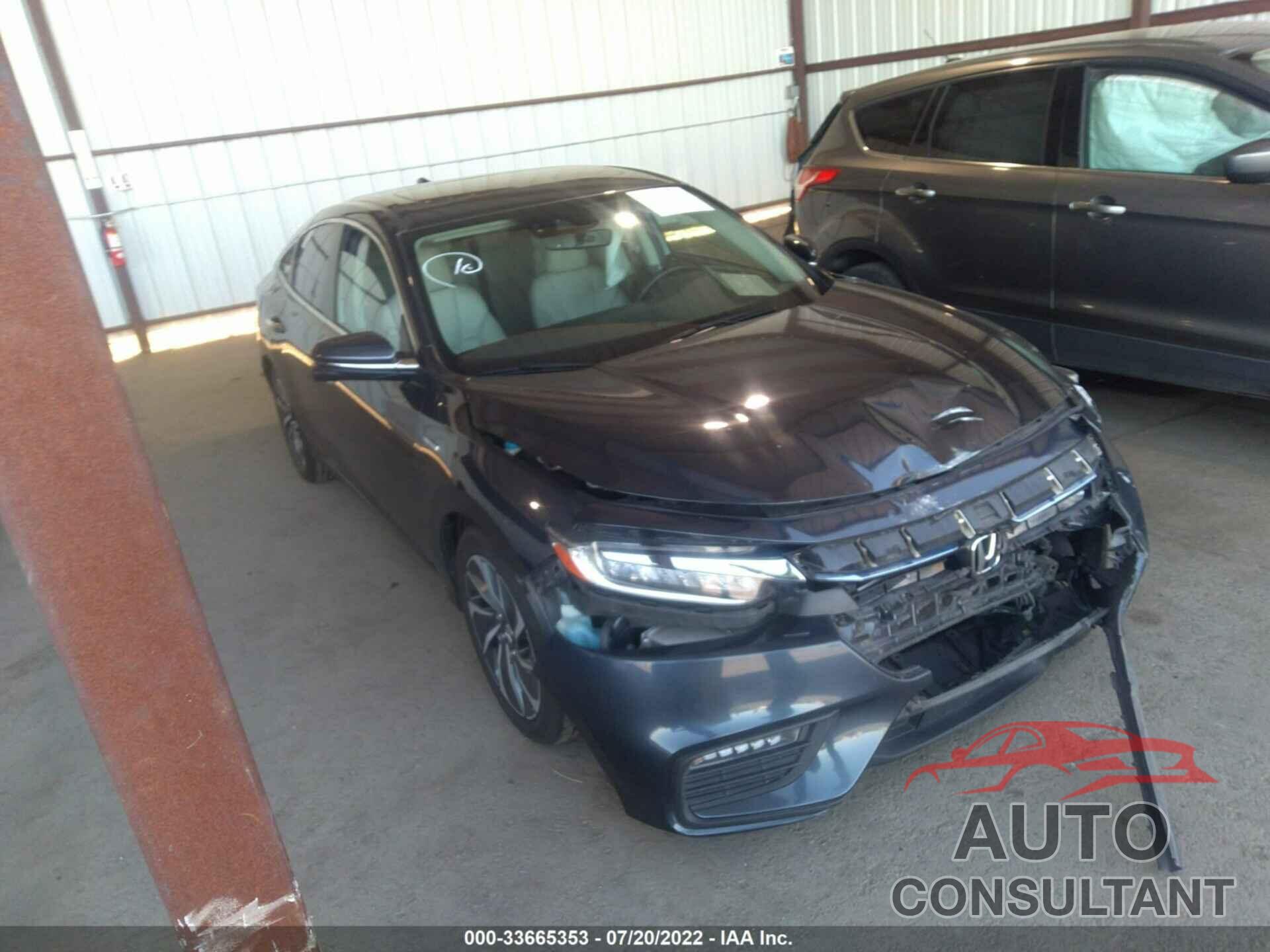 HONDA INSIGHT 2019 - 19XZE4F97KE008564