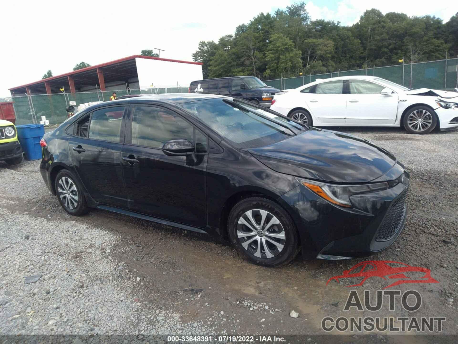 TOYOTA COROLLA 2022 - JTDEAMDE4NJ044312