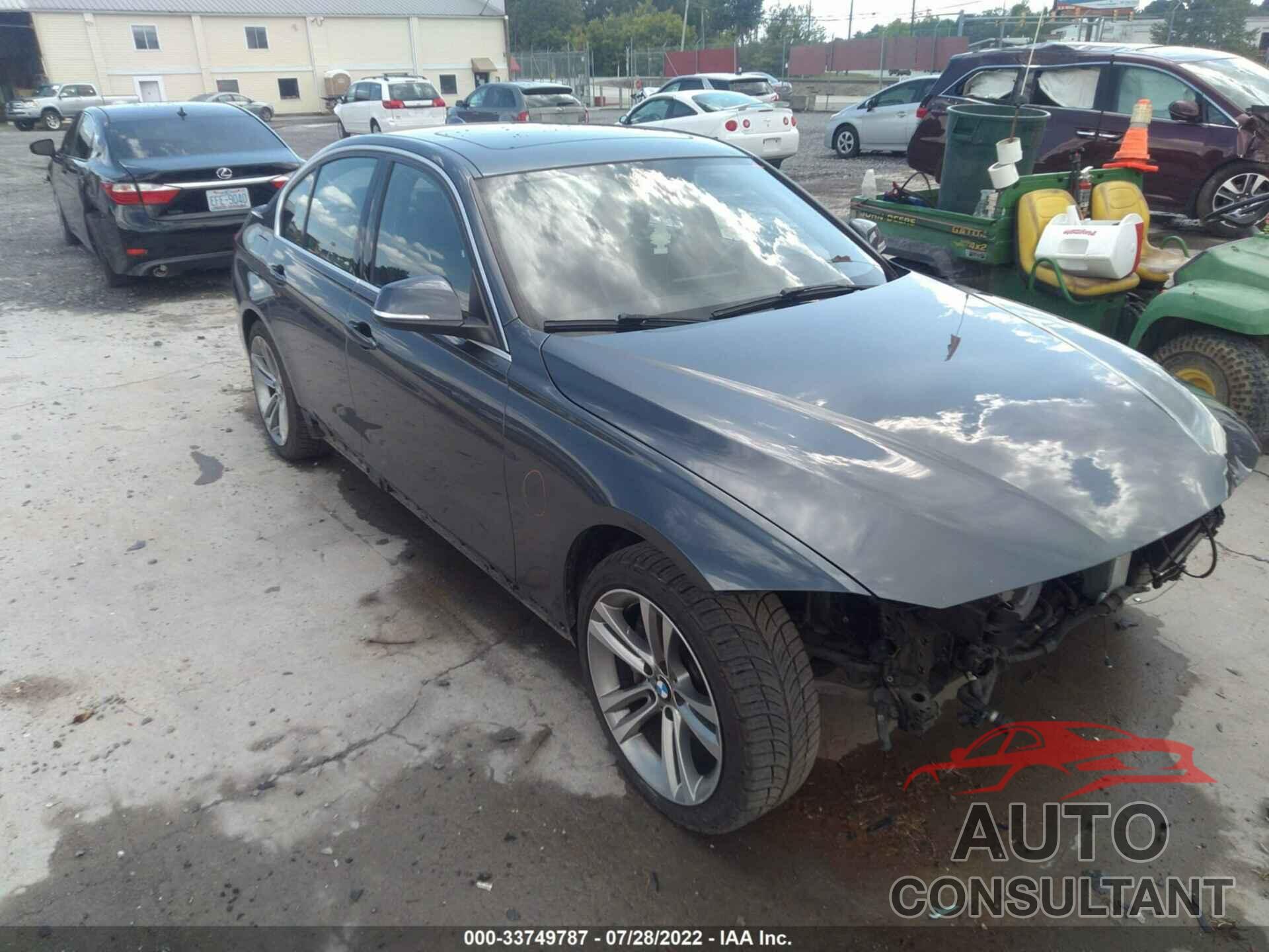 BMW 3 SERIES 2017 - WBA8B3C39HK777603