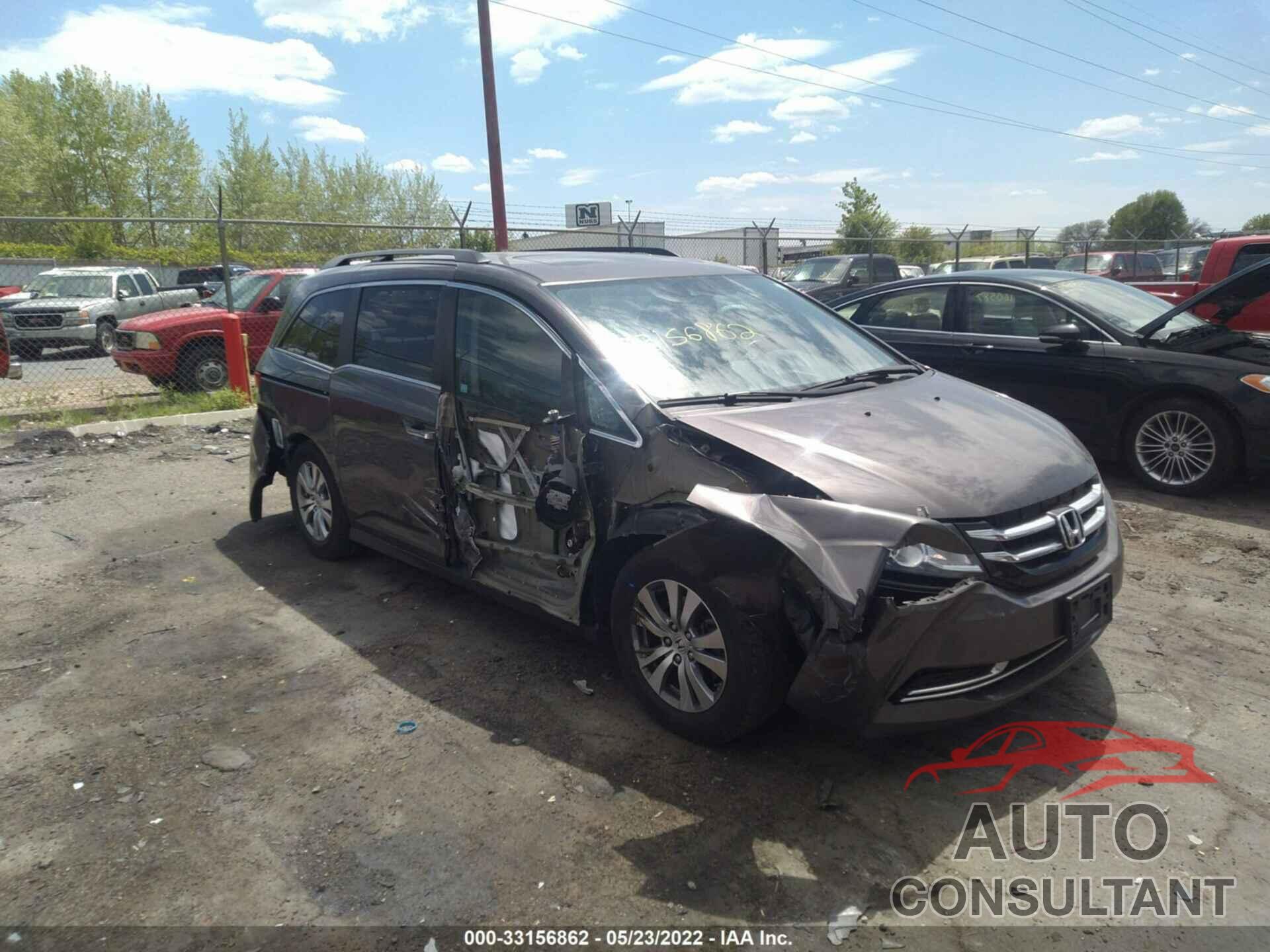 HONDA ODYSSEY 2016 - 5FNRL5H69GB160880