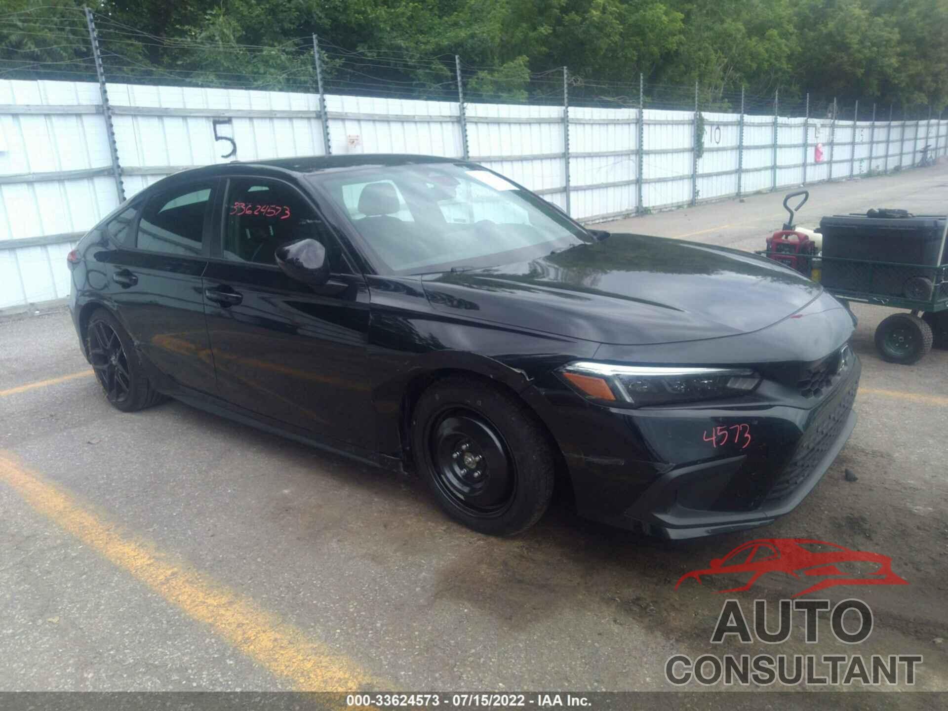 HONDA CIVIC HATCHBACK 2022 - 19XFL2H80NE002322
