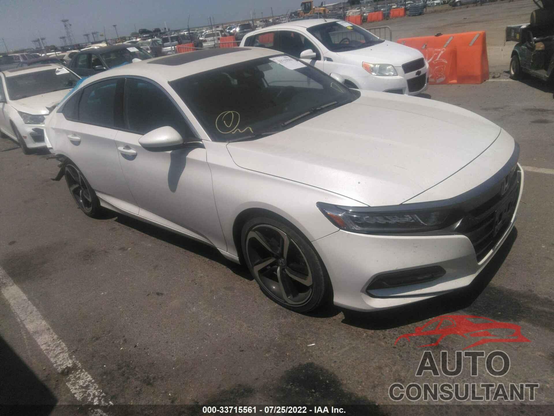 HONDA ACCORD SEDAN 2018 - 1HGCV2F3XJA038814