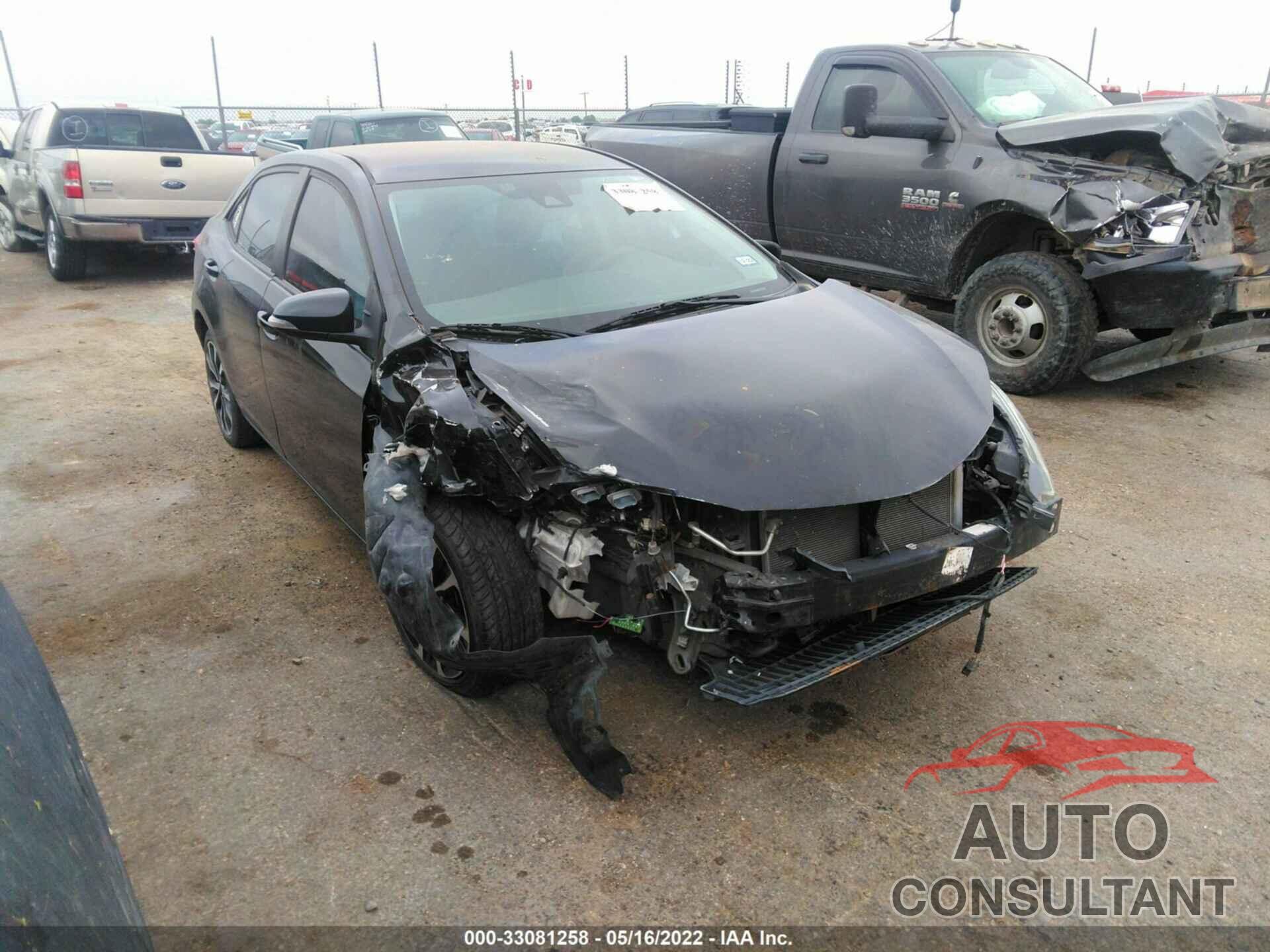 TOYOTA COROLLA 2017 - 5YFBURHE6HP691179