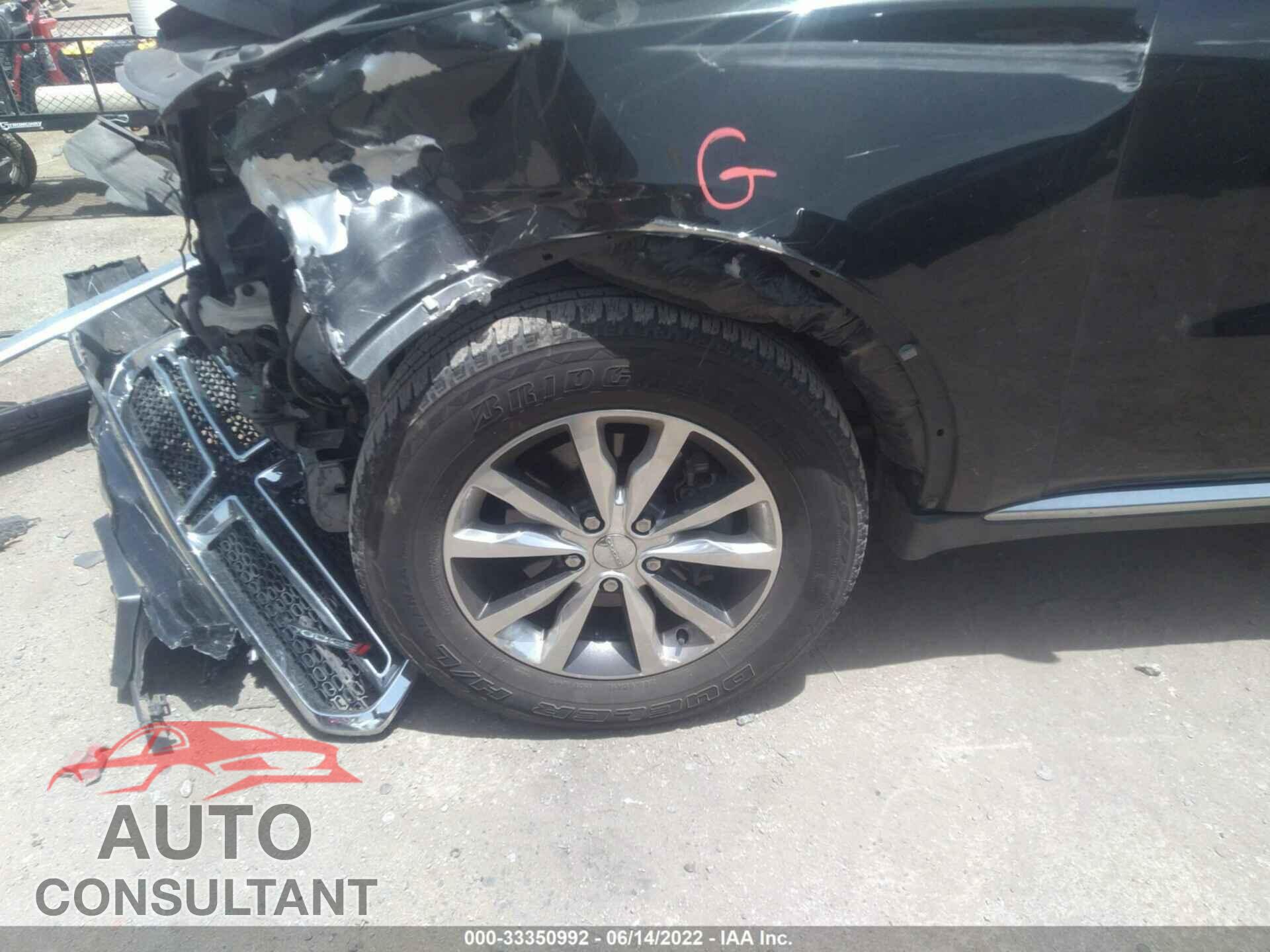 DODGE DURANGO 2016 - 1C4RDJDGXGC460137
