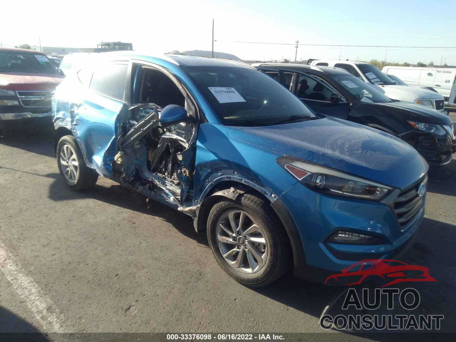 HYUNDAI TUCSON 2016 - KM8J33A41GU136537