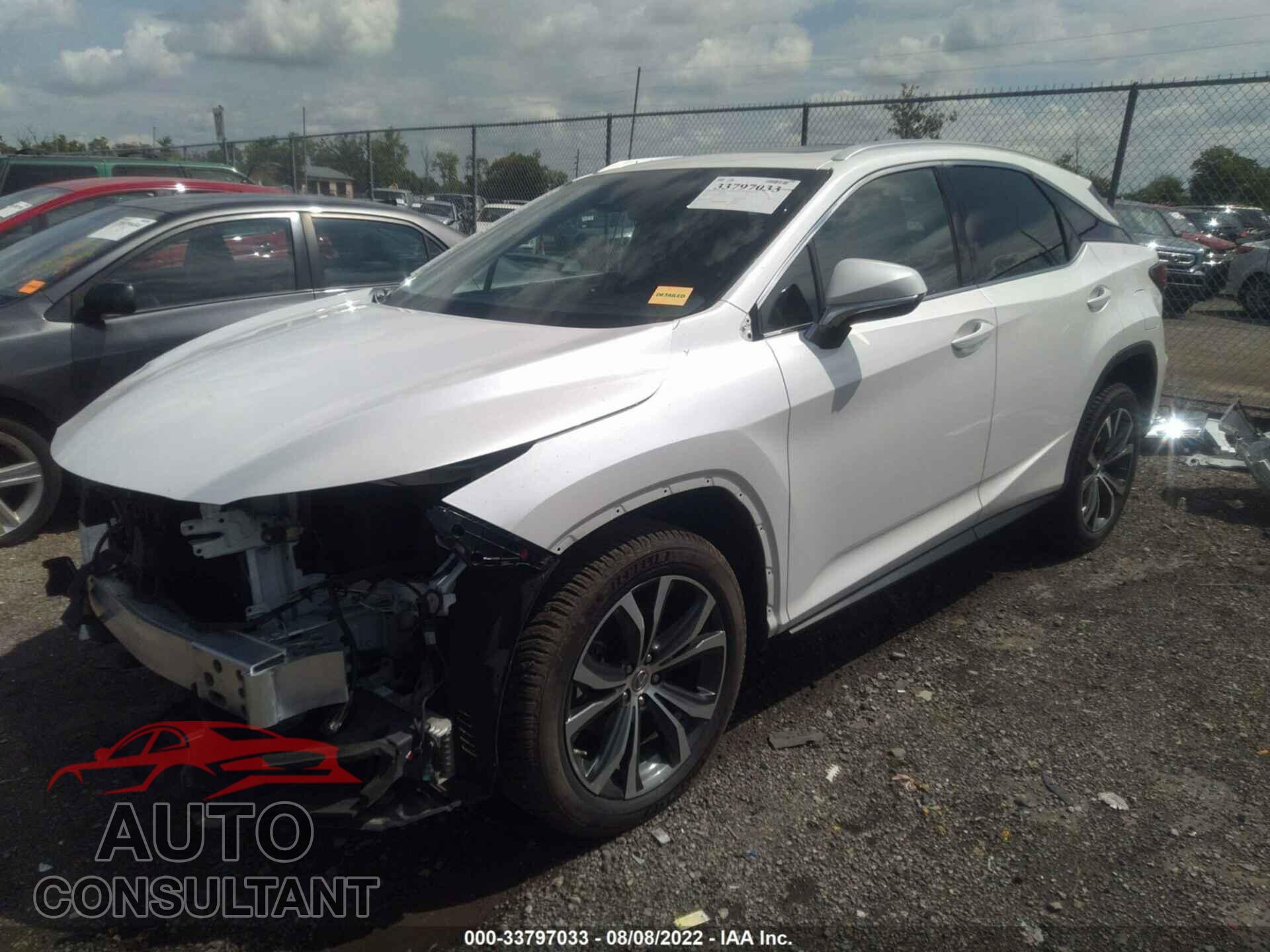 LEXUS RX 2017 - 2T2BZMCA7HC105481