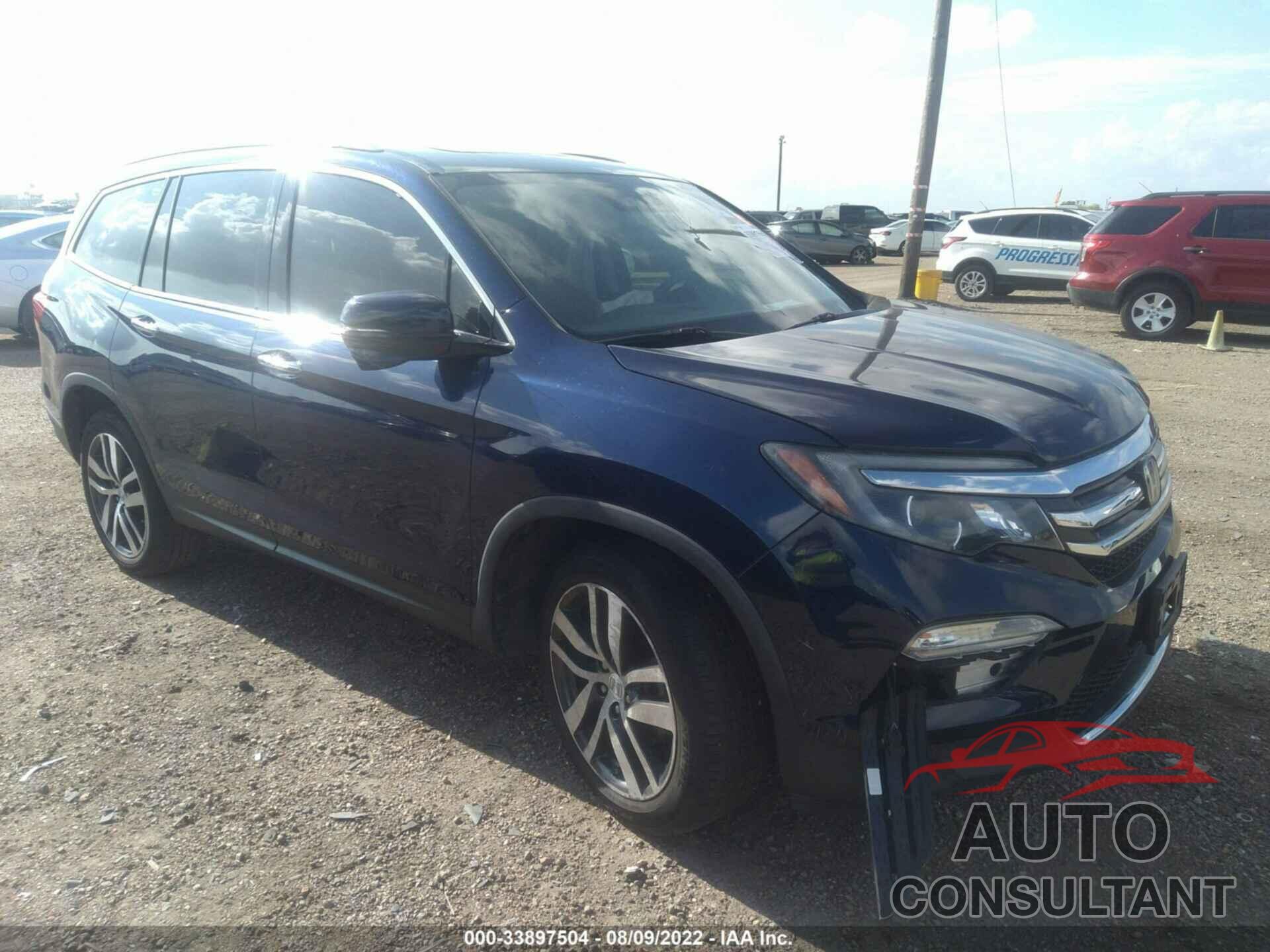HONDA PILOT 2018 - 5FNYF5H98JB011137