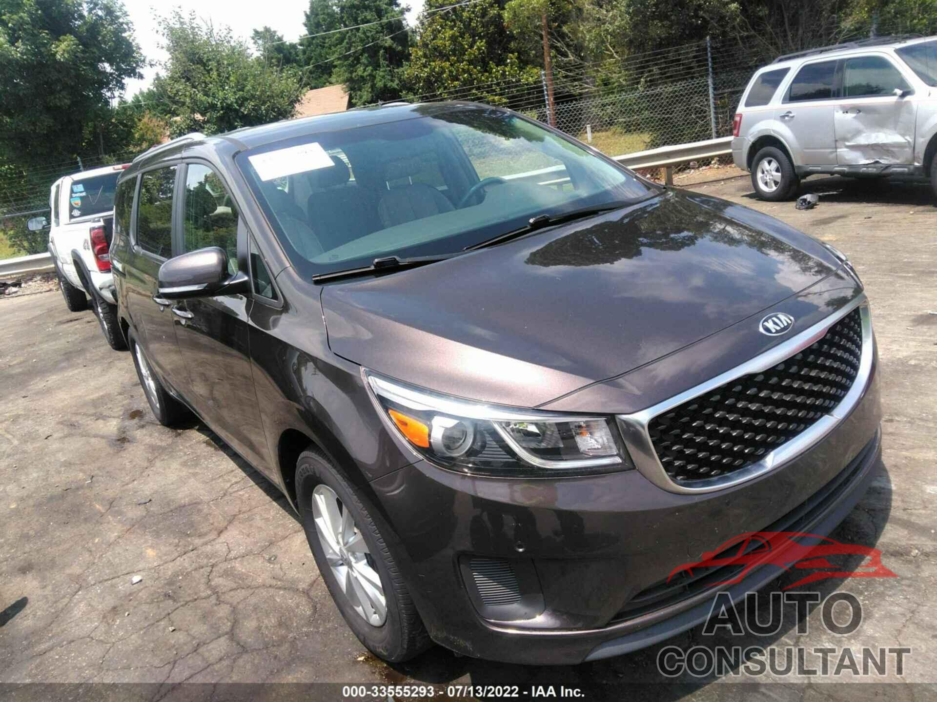 KIA SEDONA 2017 - KNDMB5C11H6239885