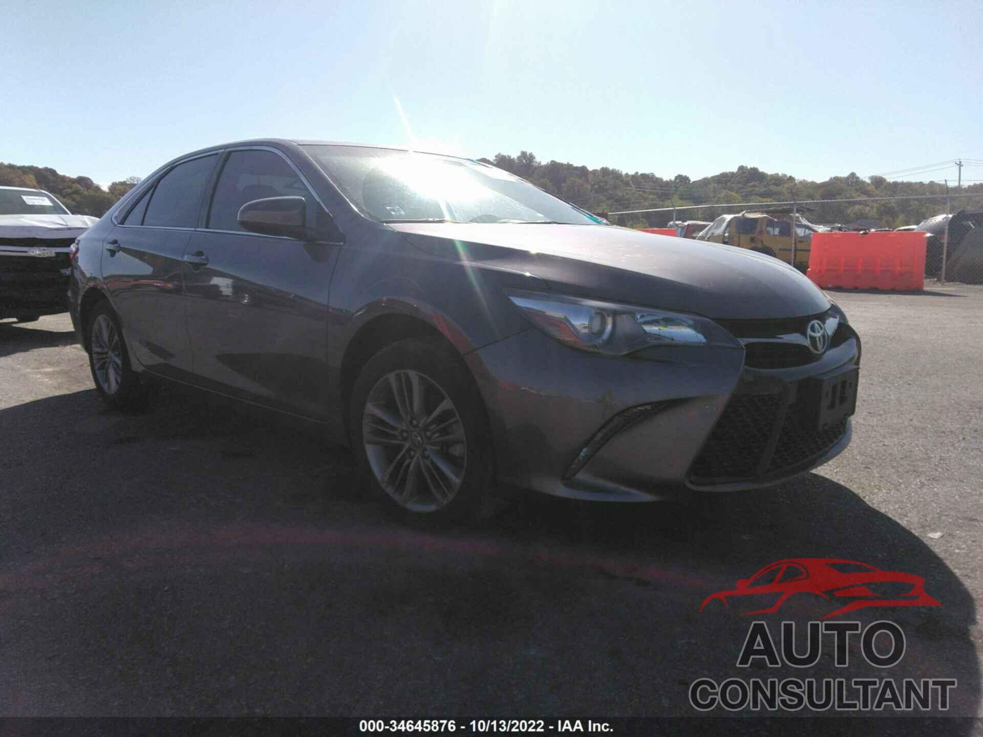 TOYOTA CAMRY 2017 - 4T1BF1FK9HU423147