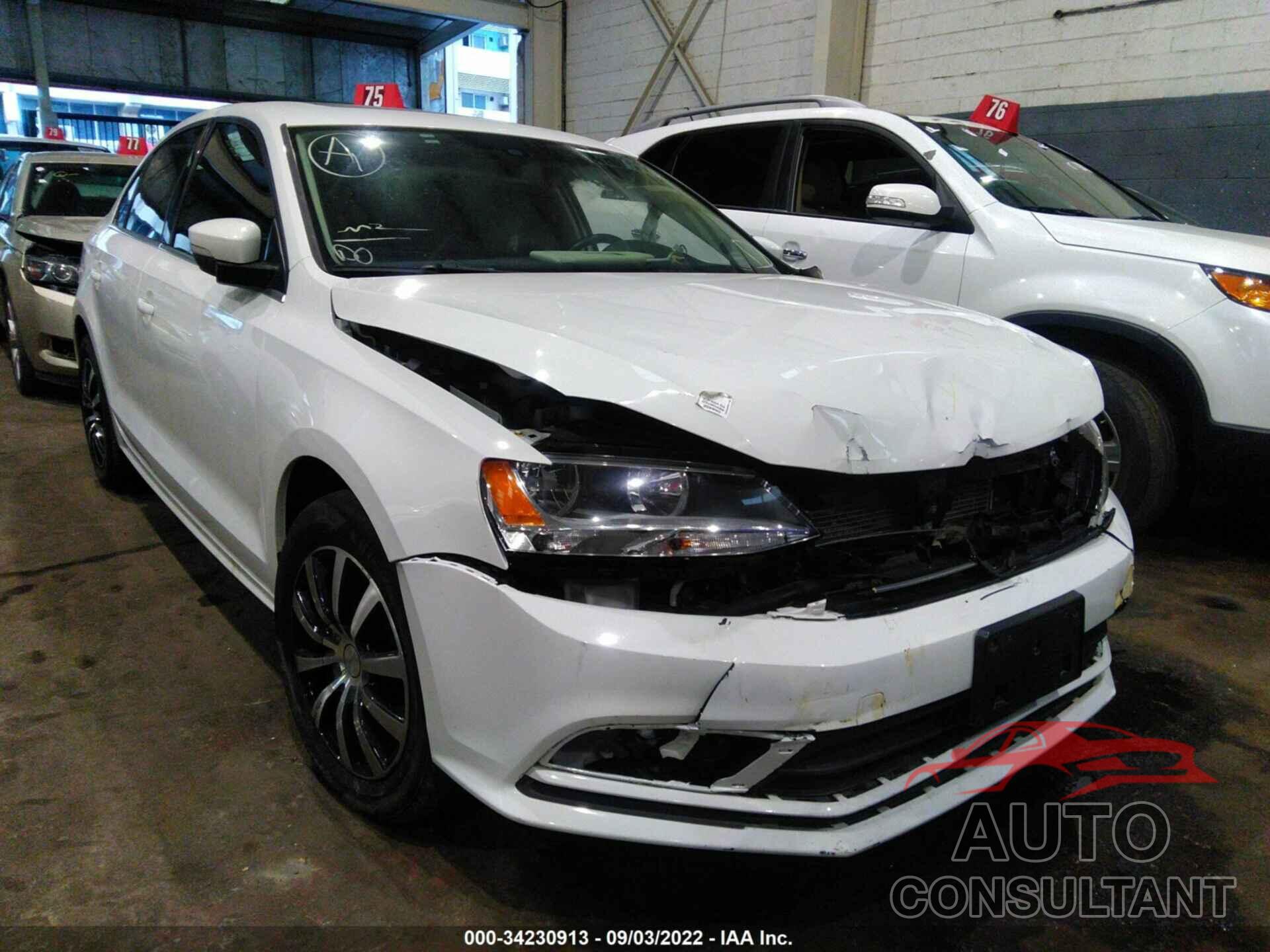 VOLKSWAGEN JETTA SEDAN 2016 - 00WD67AJ7GM391460