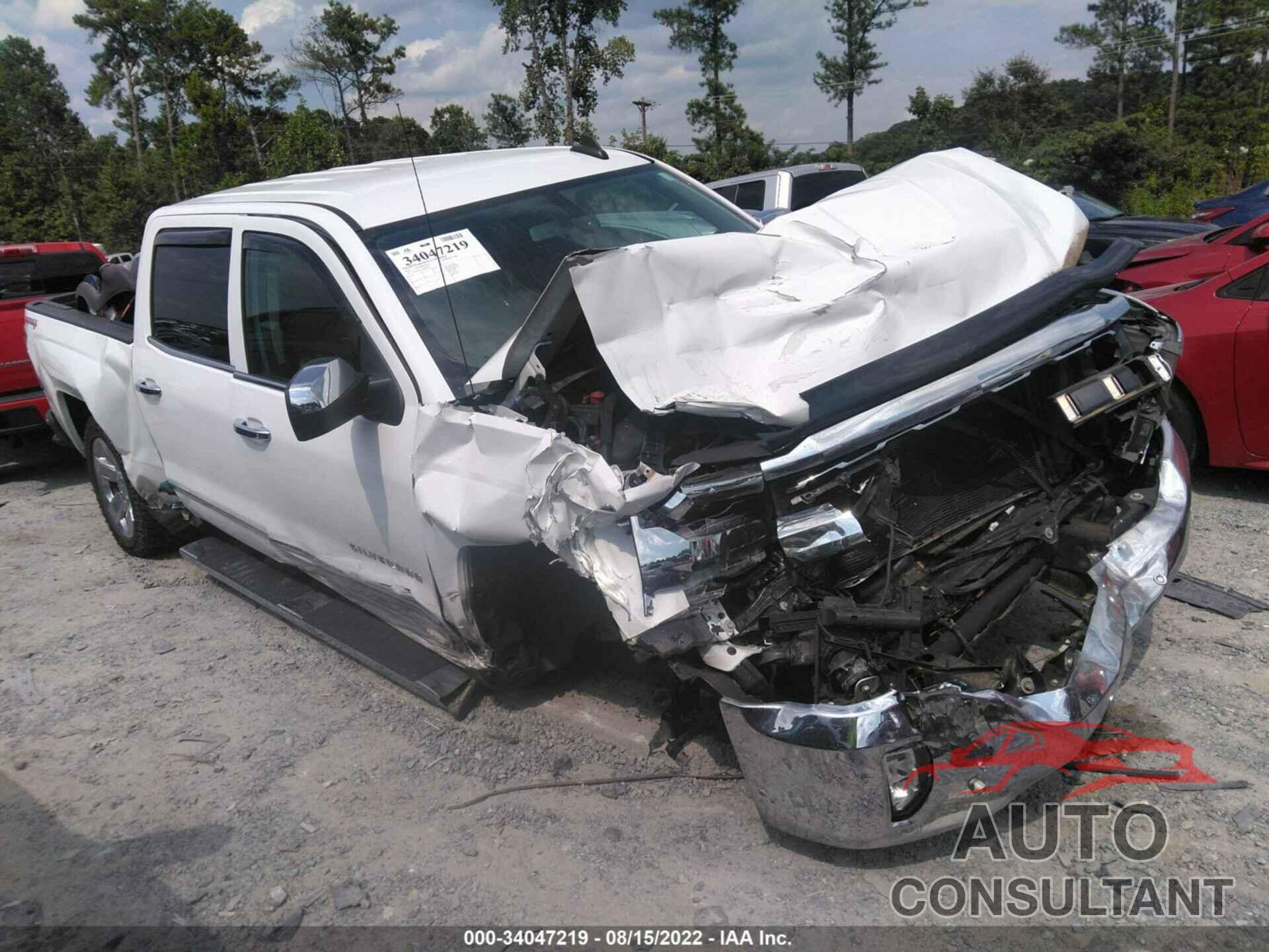 CHEVROLET SILVERADO 1500 2017 - 3GCUKSEC7HG487991
