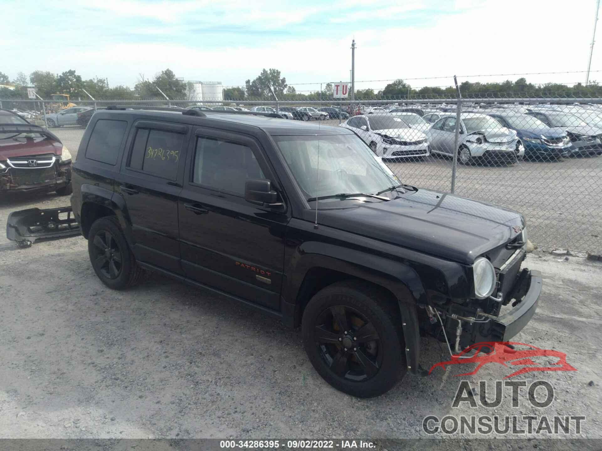 JEEP PATRIOT 2016 - 1C4NJRBB9GD730224