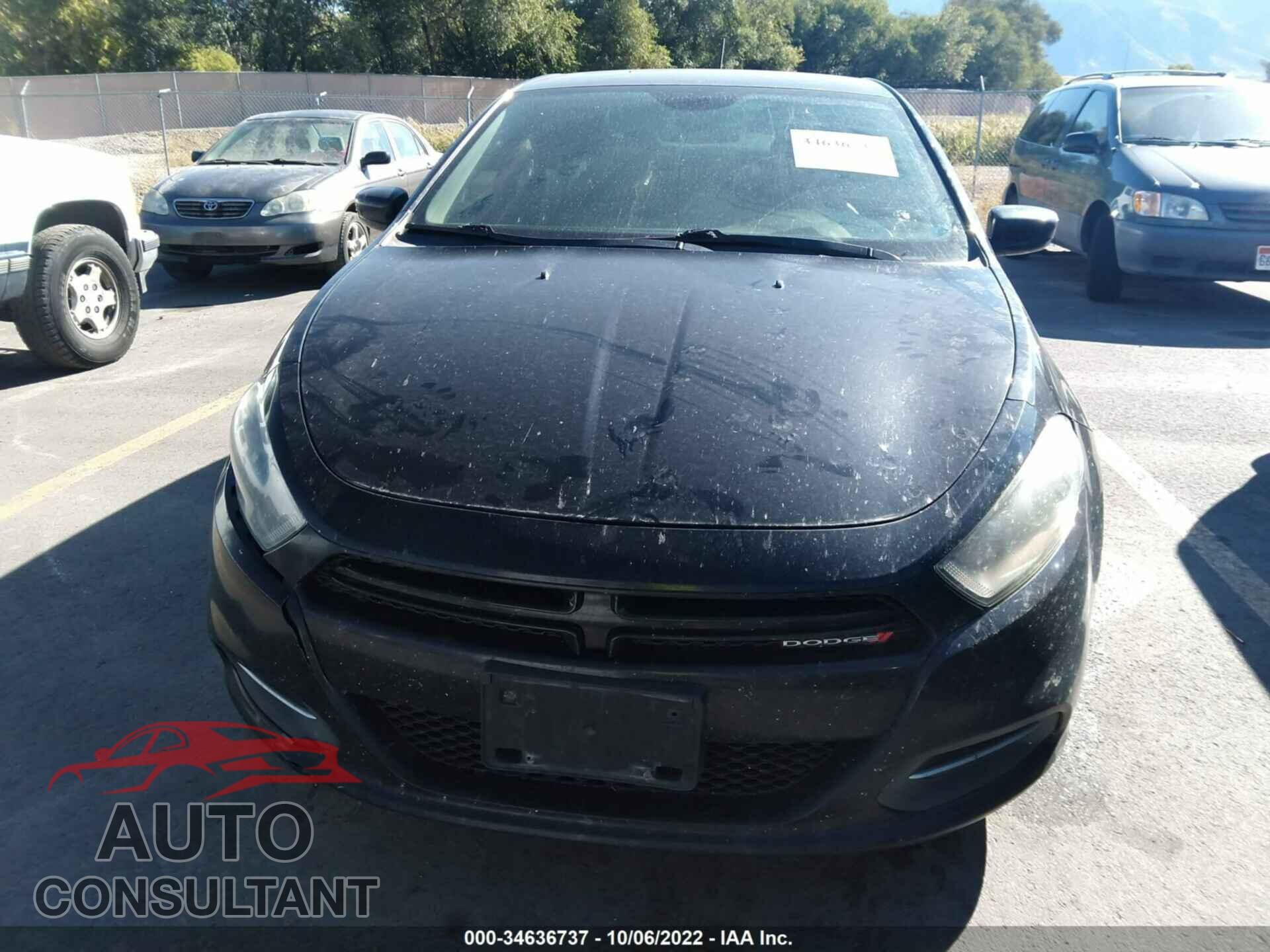 DODGE DART 2016 - 1C3CDFAA6GD607667