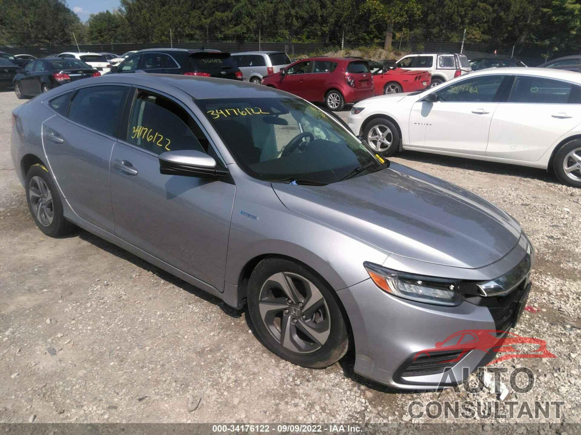 HONDA INSIGHT 2019 - 19XZE4F52KE005407