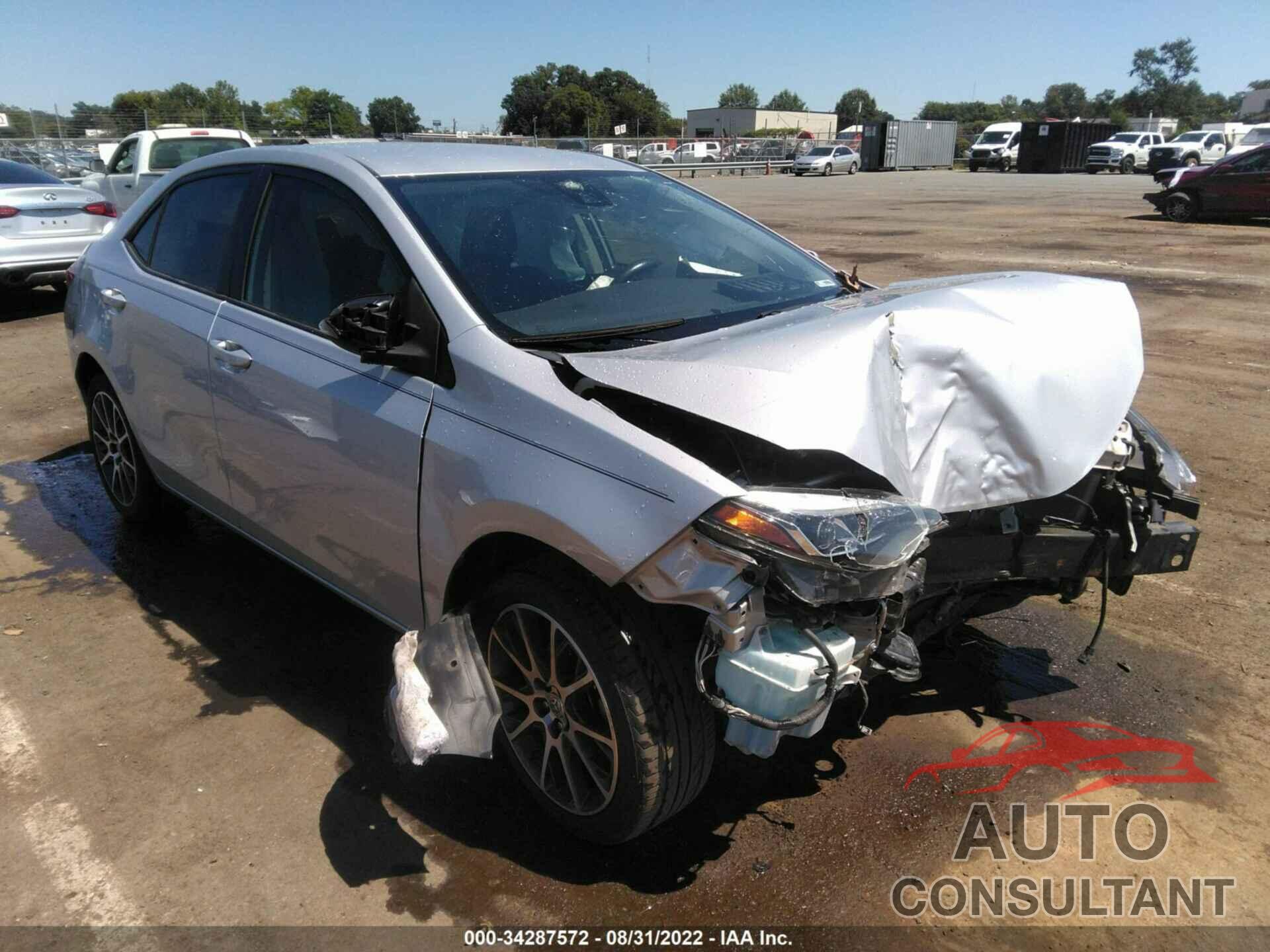 TOYOTA COROLLA 2017 - 5YFBURHE8HP627192