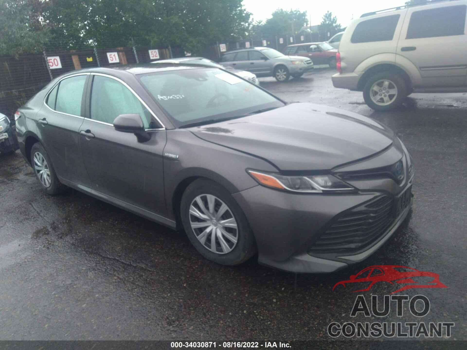 TOYOTA CAMRY 2019 - 4T1B31HKXKU515008