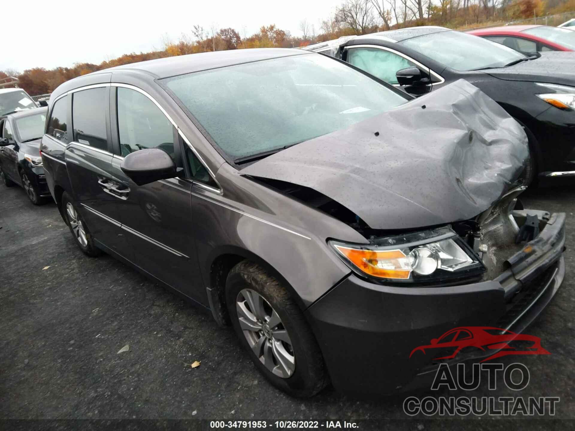 HONDA ODYSSEY 2017 - 5FNRL5H32HB009077