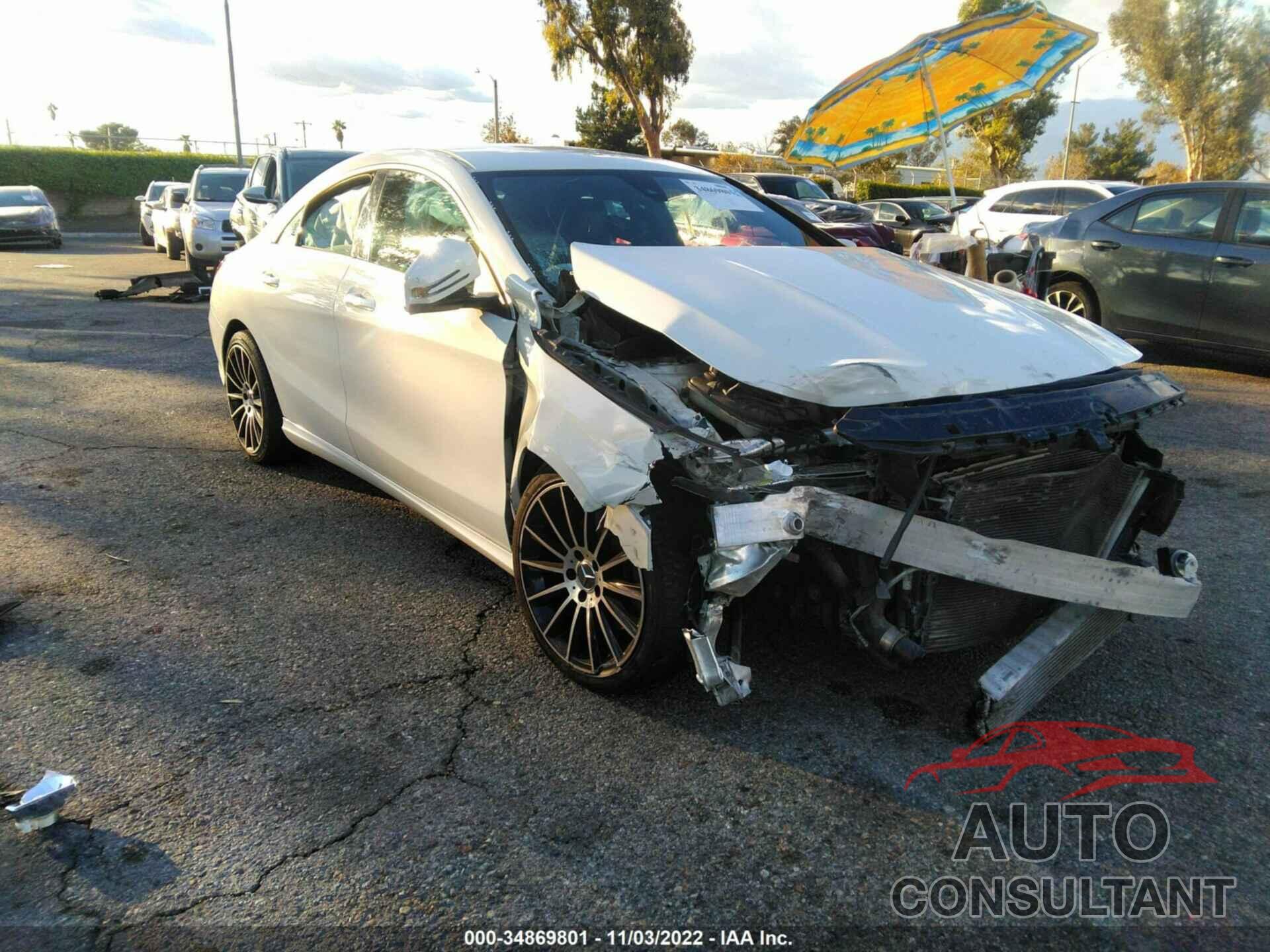 MERCEDES-BENZ CLA 250 2016 - WDDSJ4EB6GN333412