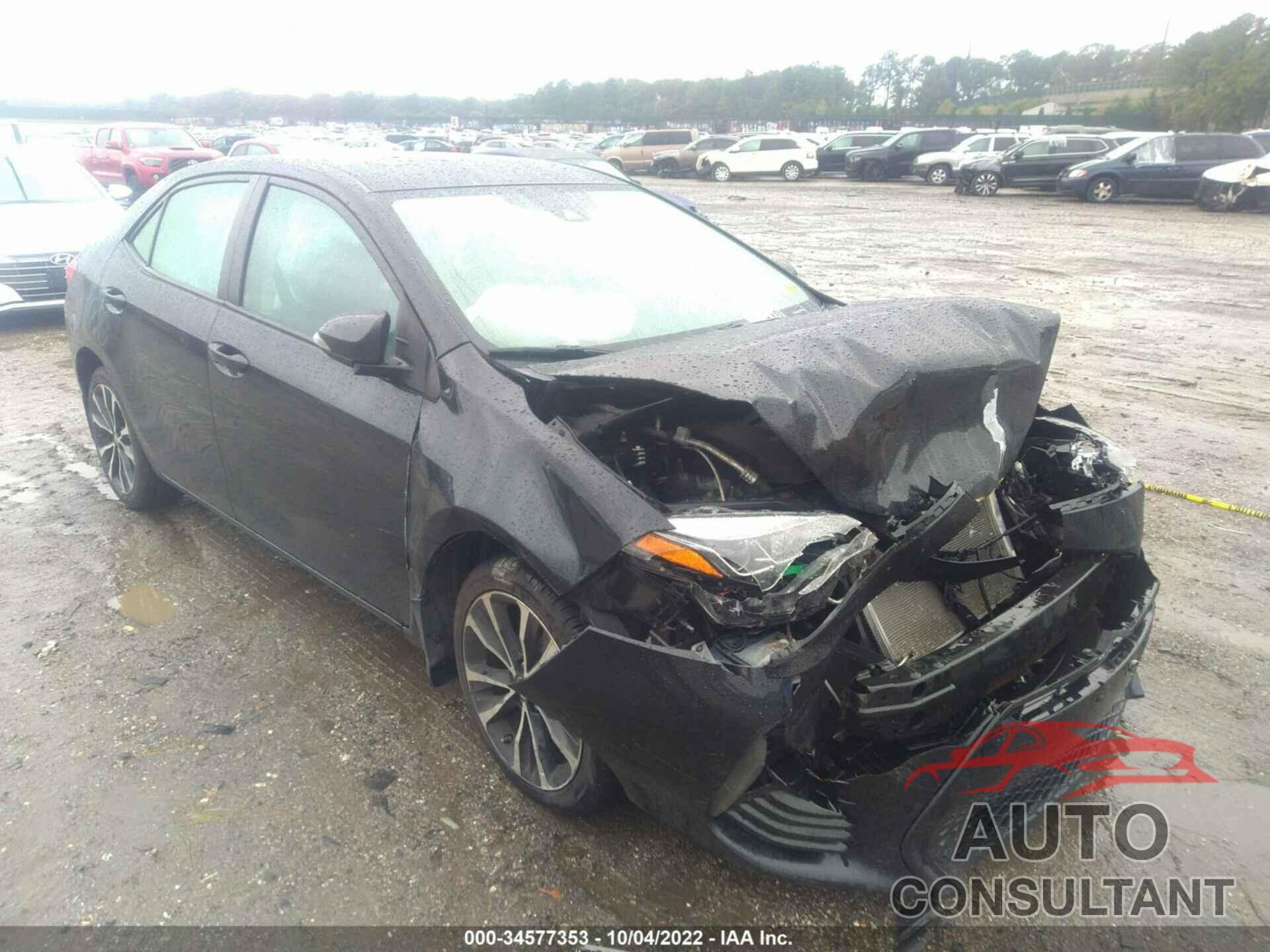TOYOTA COROLLA 2017 - 2T1BURHE5HC765420