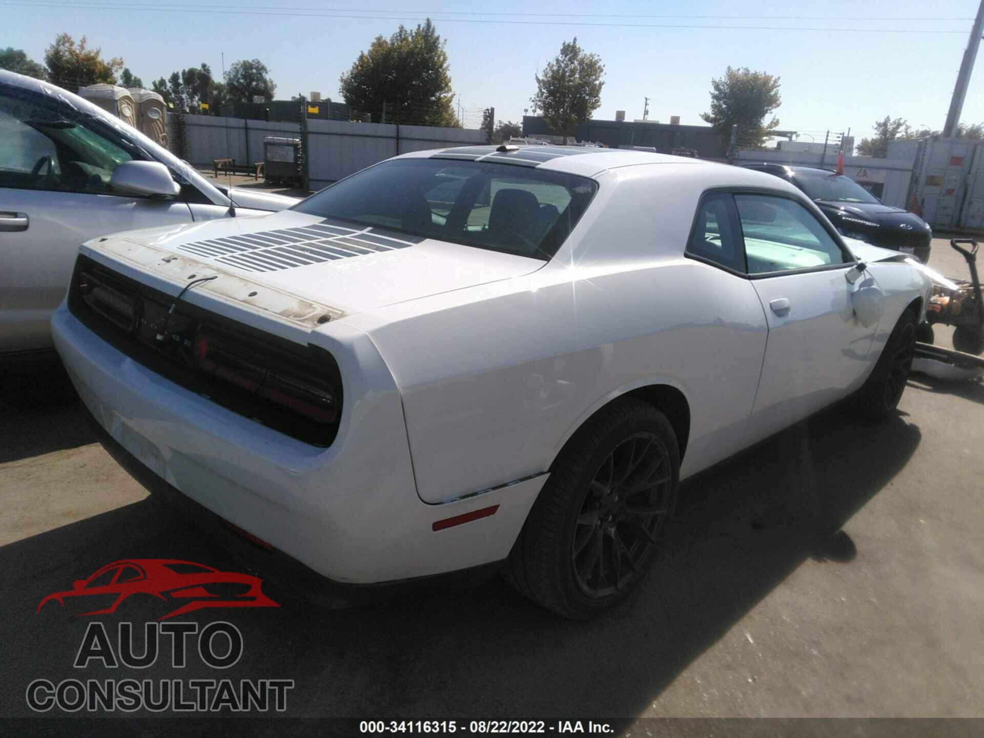DODGE CHALLENGER 2016 - 2C3CDZAG1GH119655