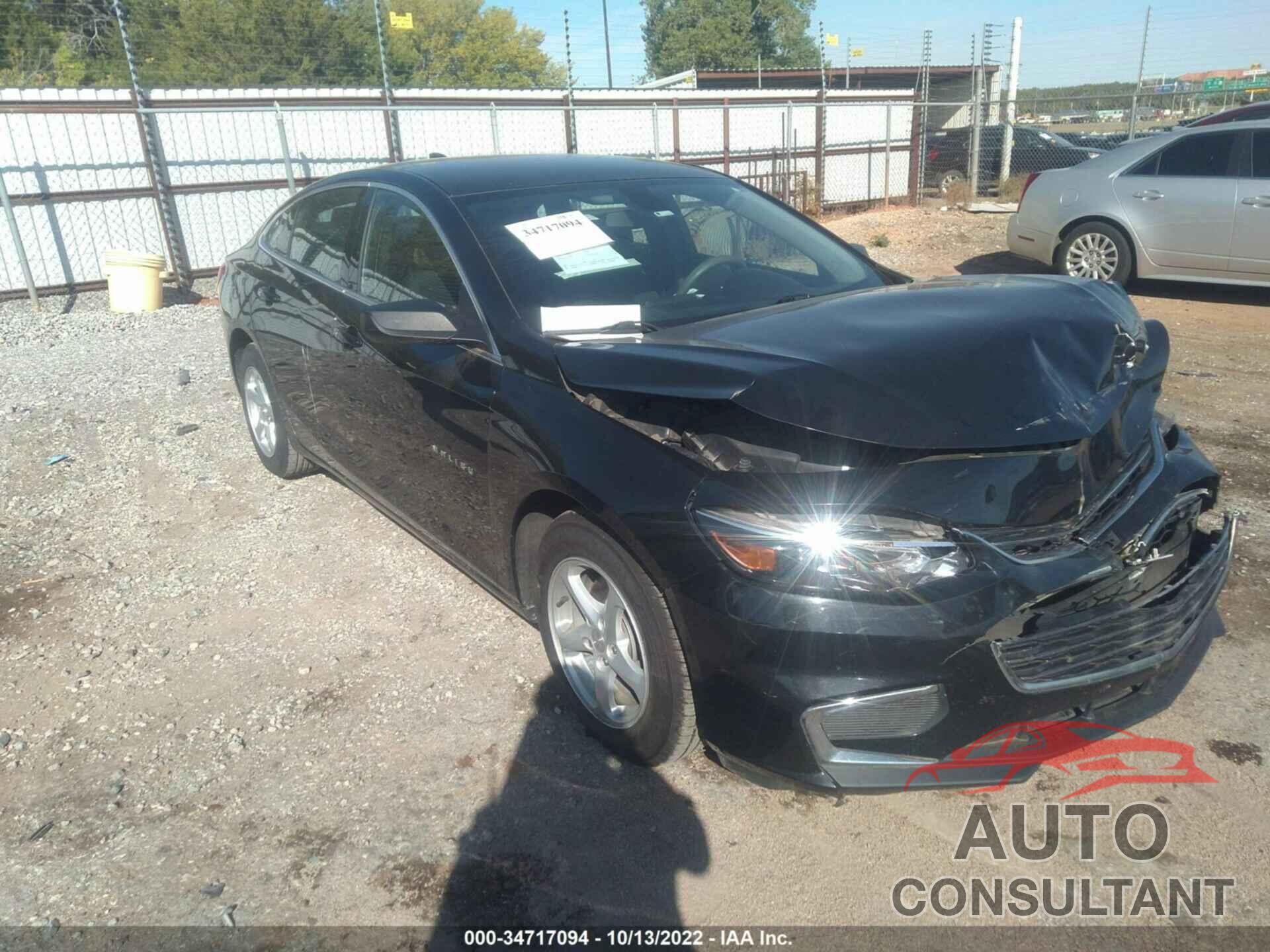 CHEVROLET MALIBU 2018 - 1G1ZC5ST0JF285437