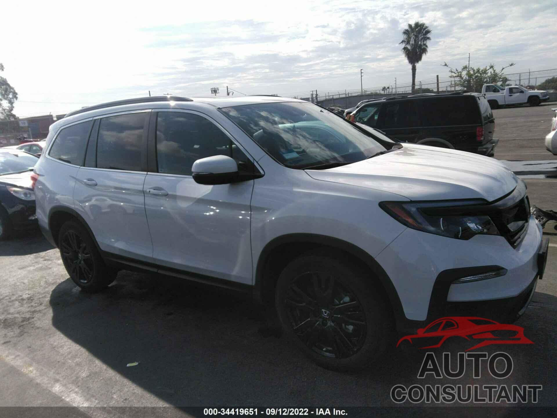 HONDA PILOT 2021 - 5FNYF6H24MB010869