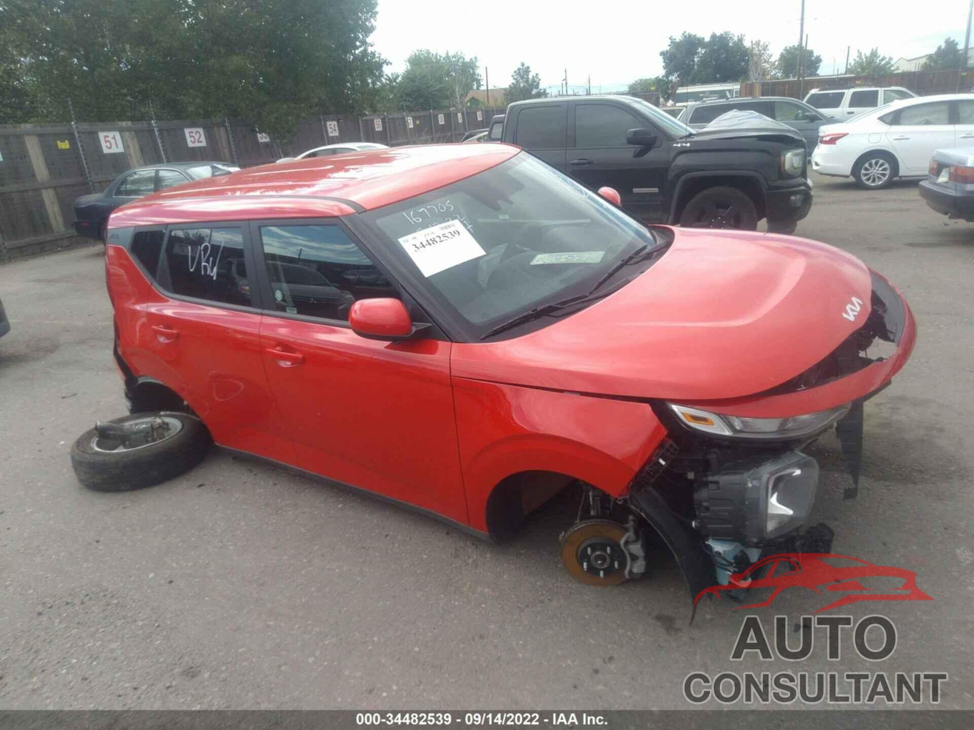 KIA SOUL 2022 - KNDJ23AU4N7185315